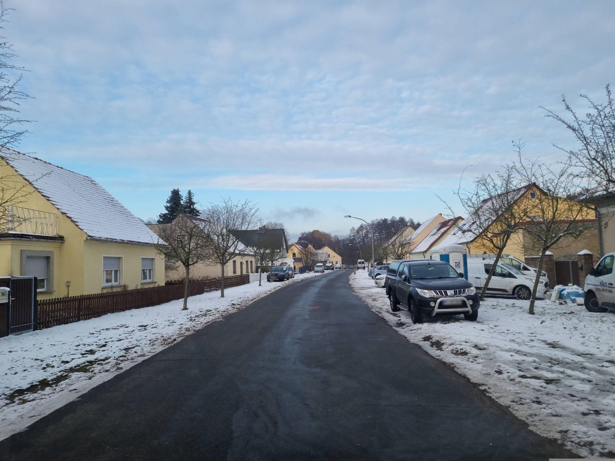 Street view near Pension Wiese, Borkwalde — © dsmm (CC BY-SA · Mapillary)