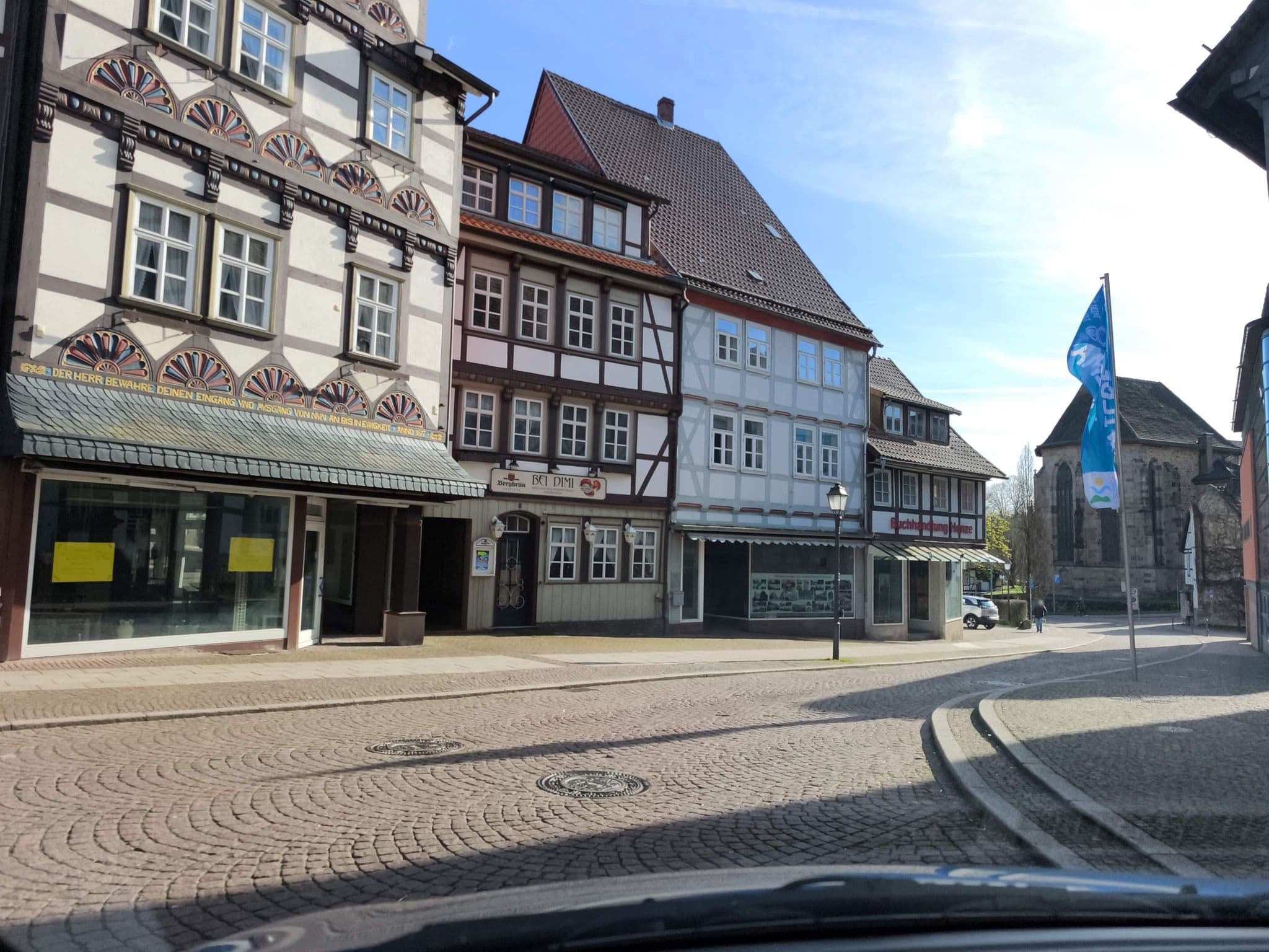 Street view near Menzhausen, Uslar — © hotteliene (CC BY-SA · Mapillary)
