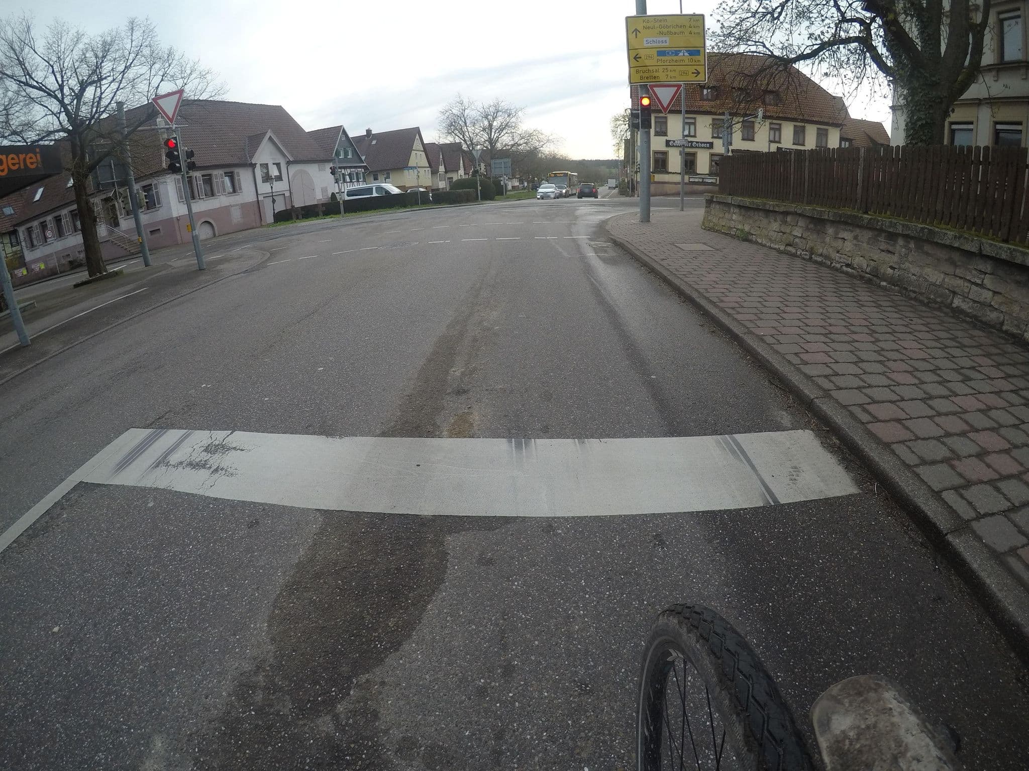 Street view near Landgasthof Adler, Ölbronn-Dürrn — © mfa (CC BY-SA · Mapillary)
