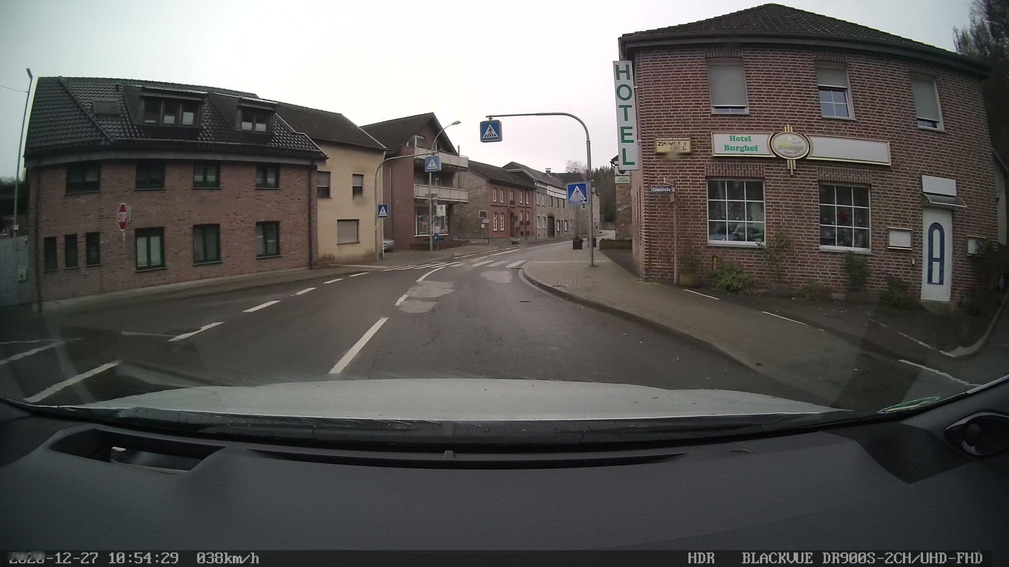 Street view near Hotel Burghof, Stolberg — © madel (CC BY-SA · Mapillary)