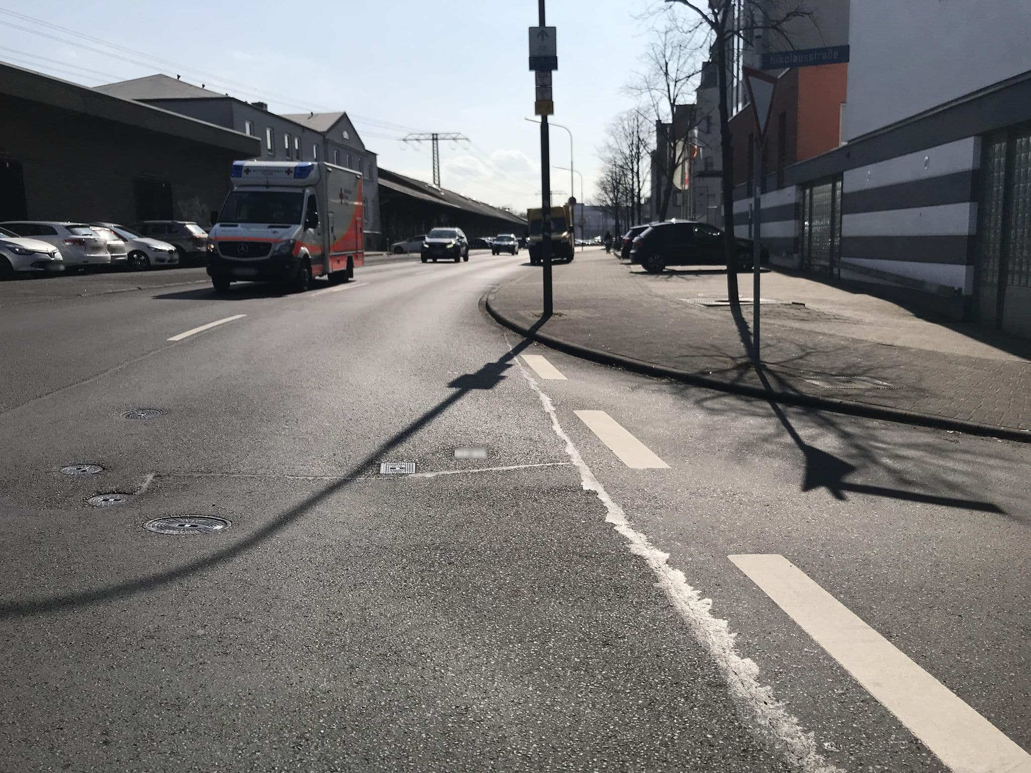 Street view near CityHotel Hessischer Hof, Fulda — © troher15 (CC BY-SA · Mapillary)