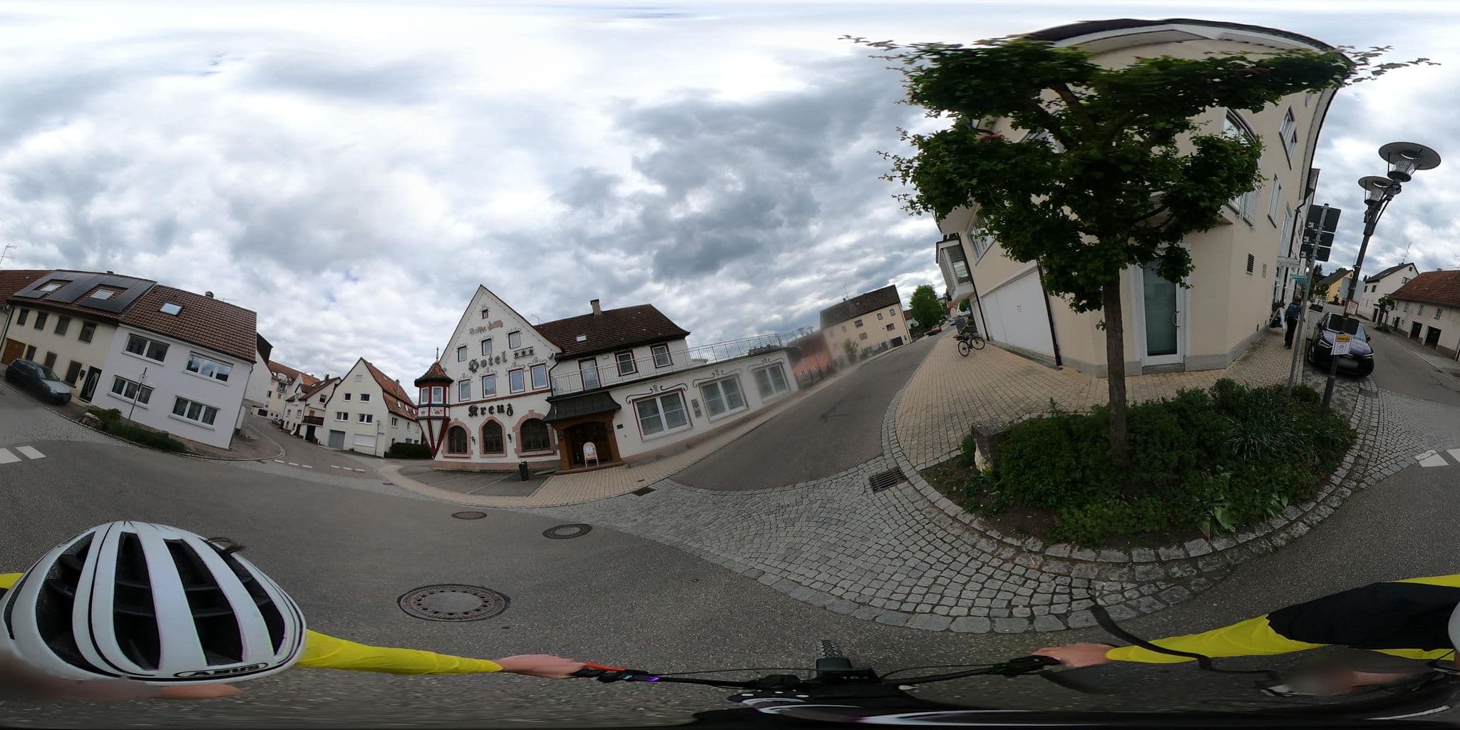 Street view near Hotel und Gästehaus Kreuz, Gammertingen — © RadNETZ (CC BY-SA · Mapillary)