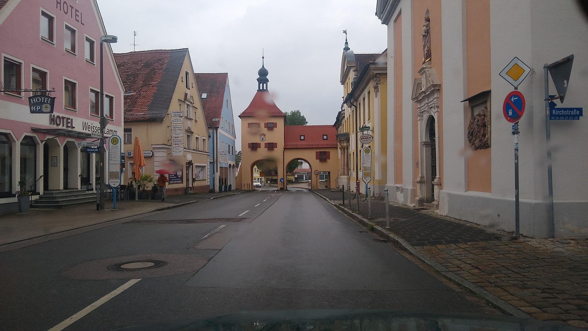 Street view near Weißes Lamm, Allersberg — © wegavision (CC BY-SA · Mapillary)