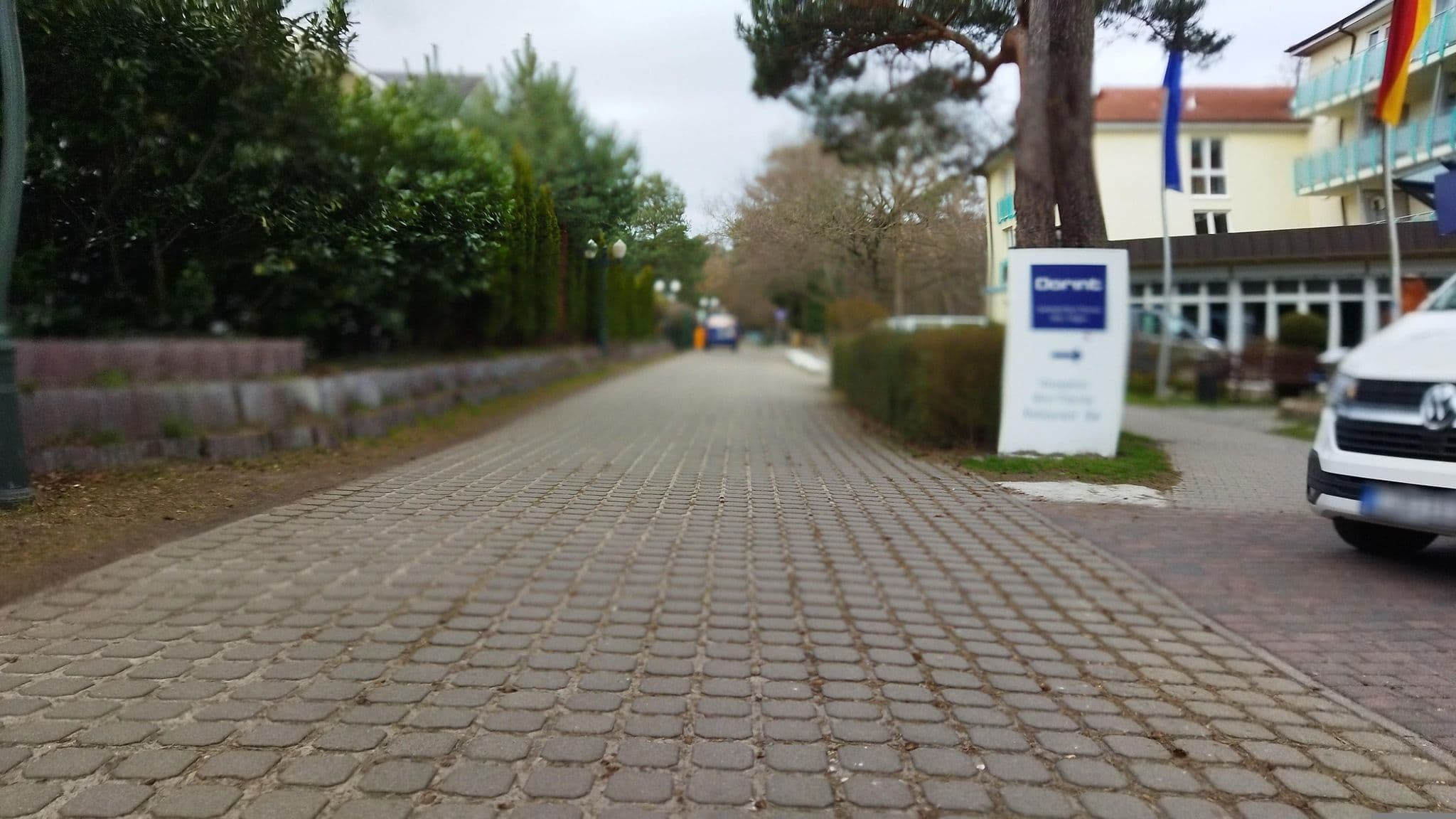 Street view near Binz-Therme, Ostseebad Binz