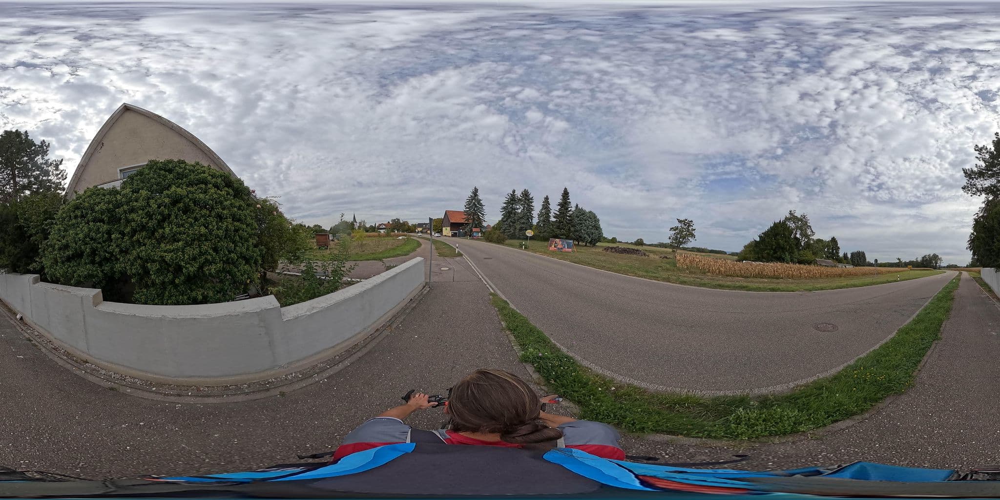 Street view near Hotel La Provence, Rheinau — © karthoo (CC BY-SA · Mapillary)