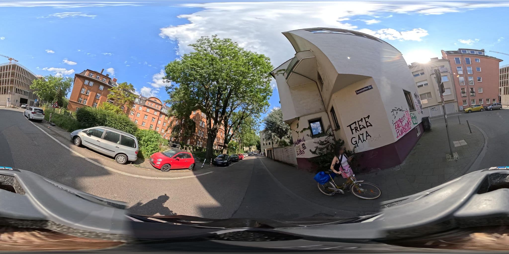 Street view near Upstairs, Deutz — © popball (CC BY-SA · Mapillary)
