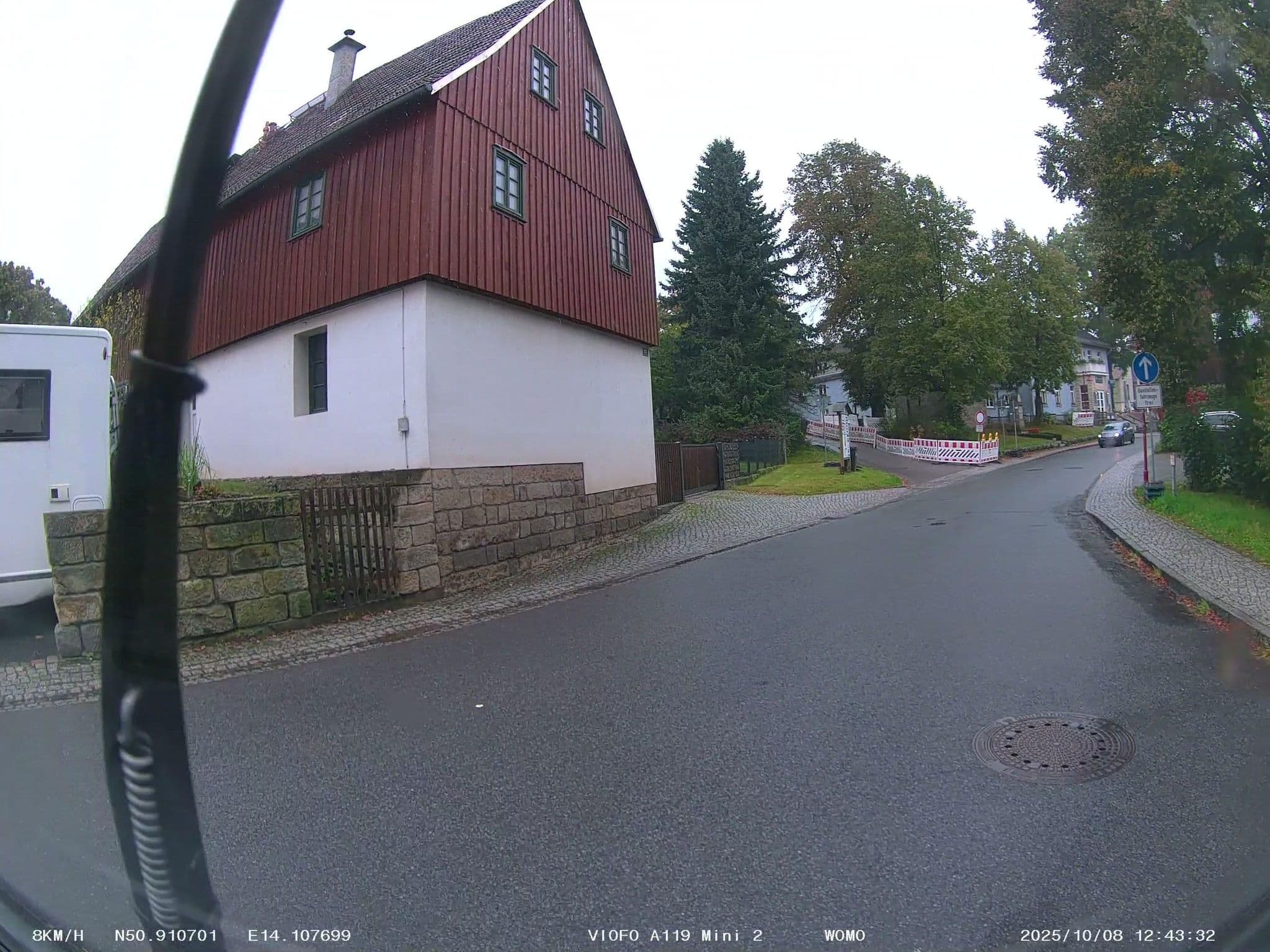 Street view near Pension & Landgasthaus „Erholung“, Kurort Gohrisch — © soulcover (CC BY-SA · Mapillary)