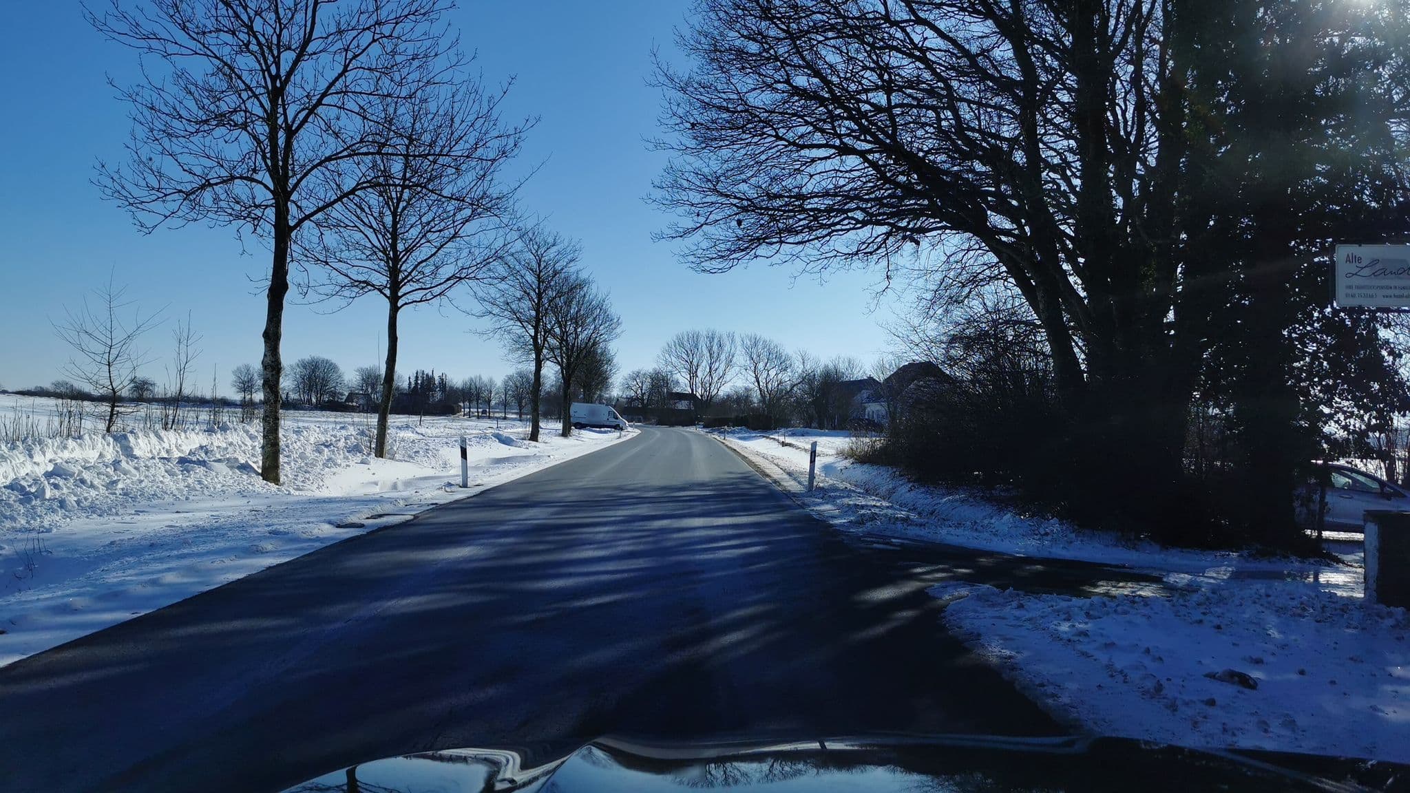 Street view near Alte Landschule, Langballig — © hagbartceline (CC BY-SA · Mapillary)