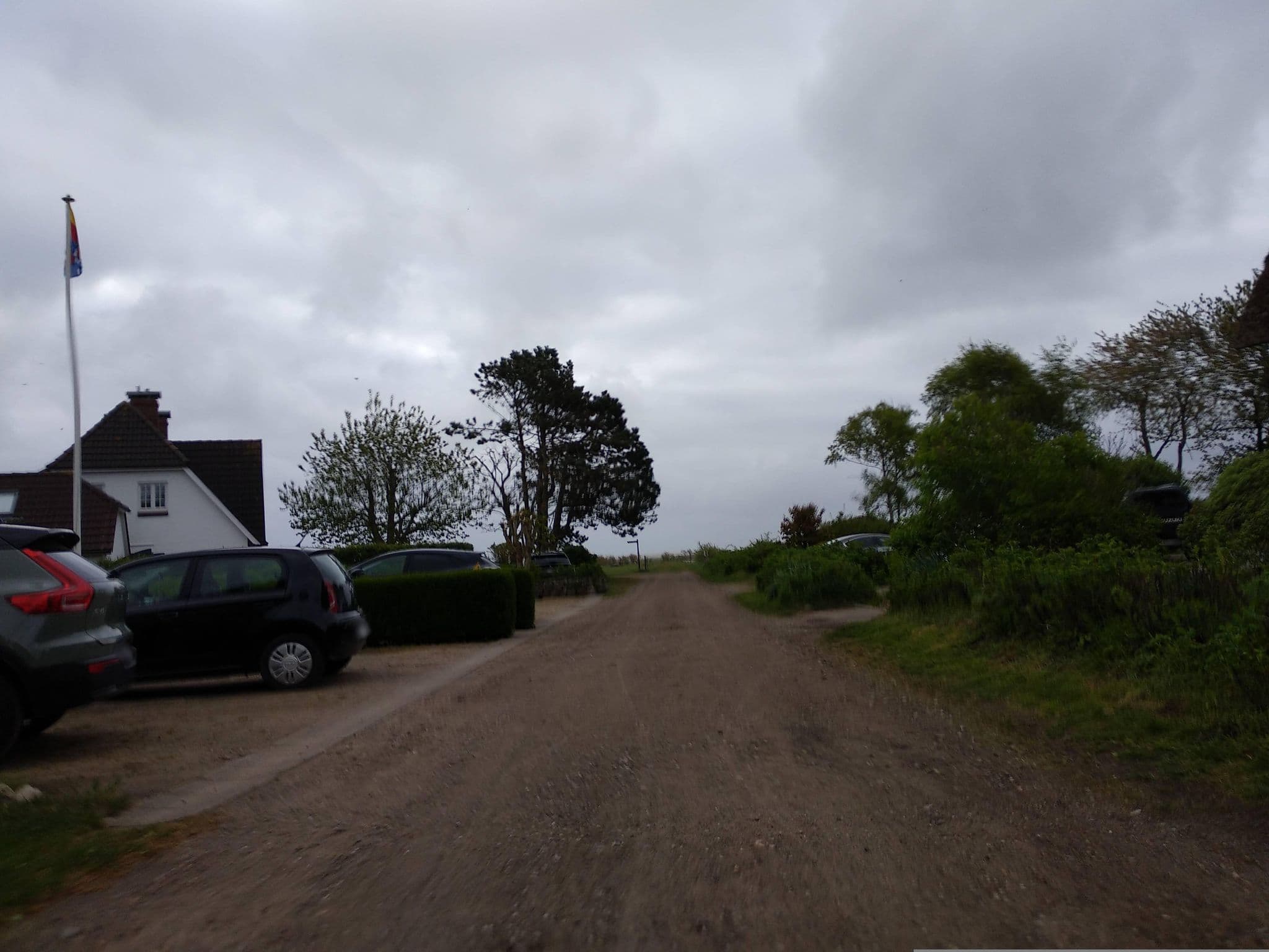 Street view near Popenhüs, Wyk auf Föhr
