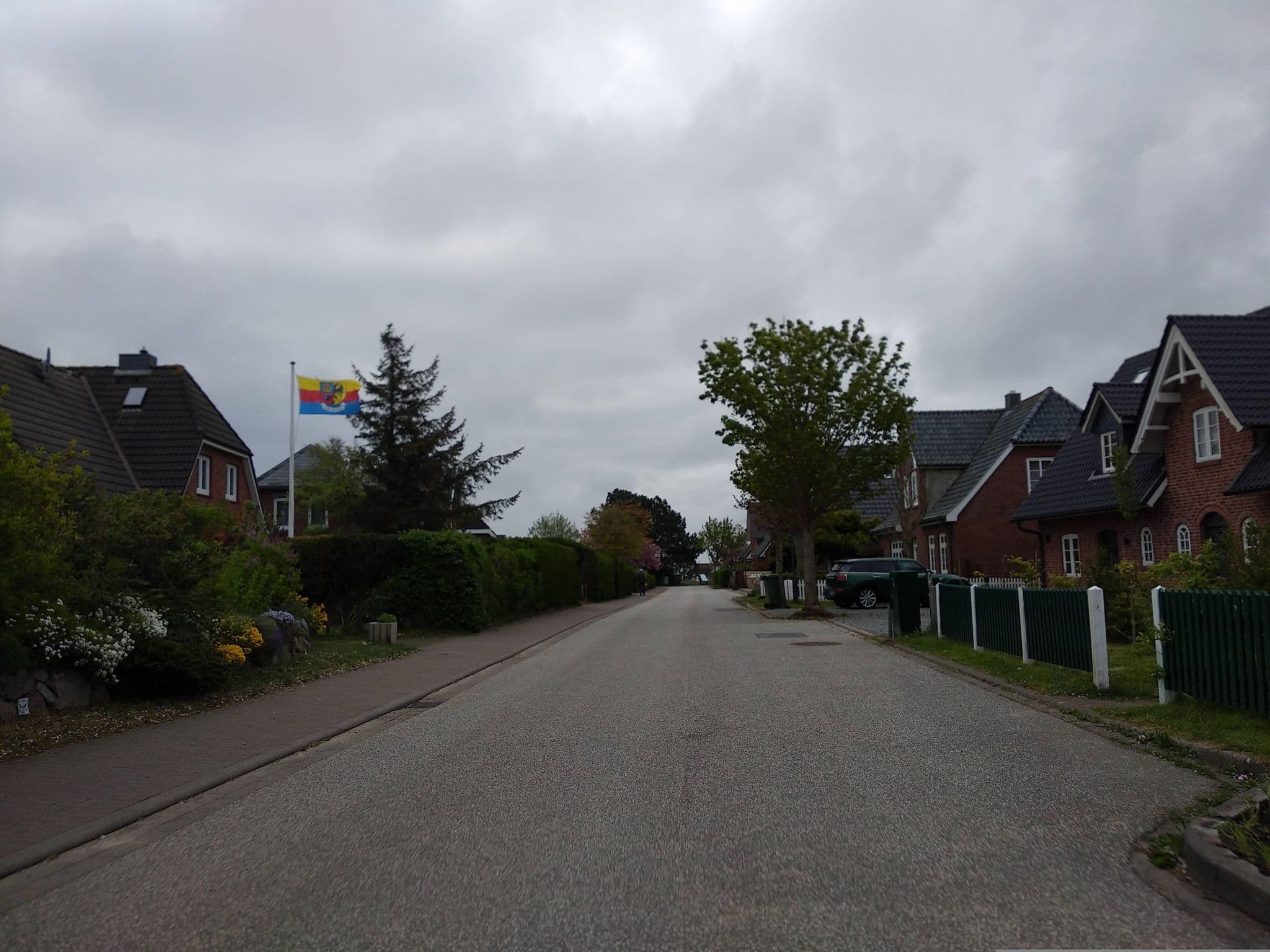 Street view near Haus Barbara, Wyk auf Föhr