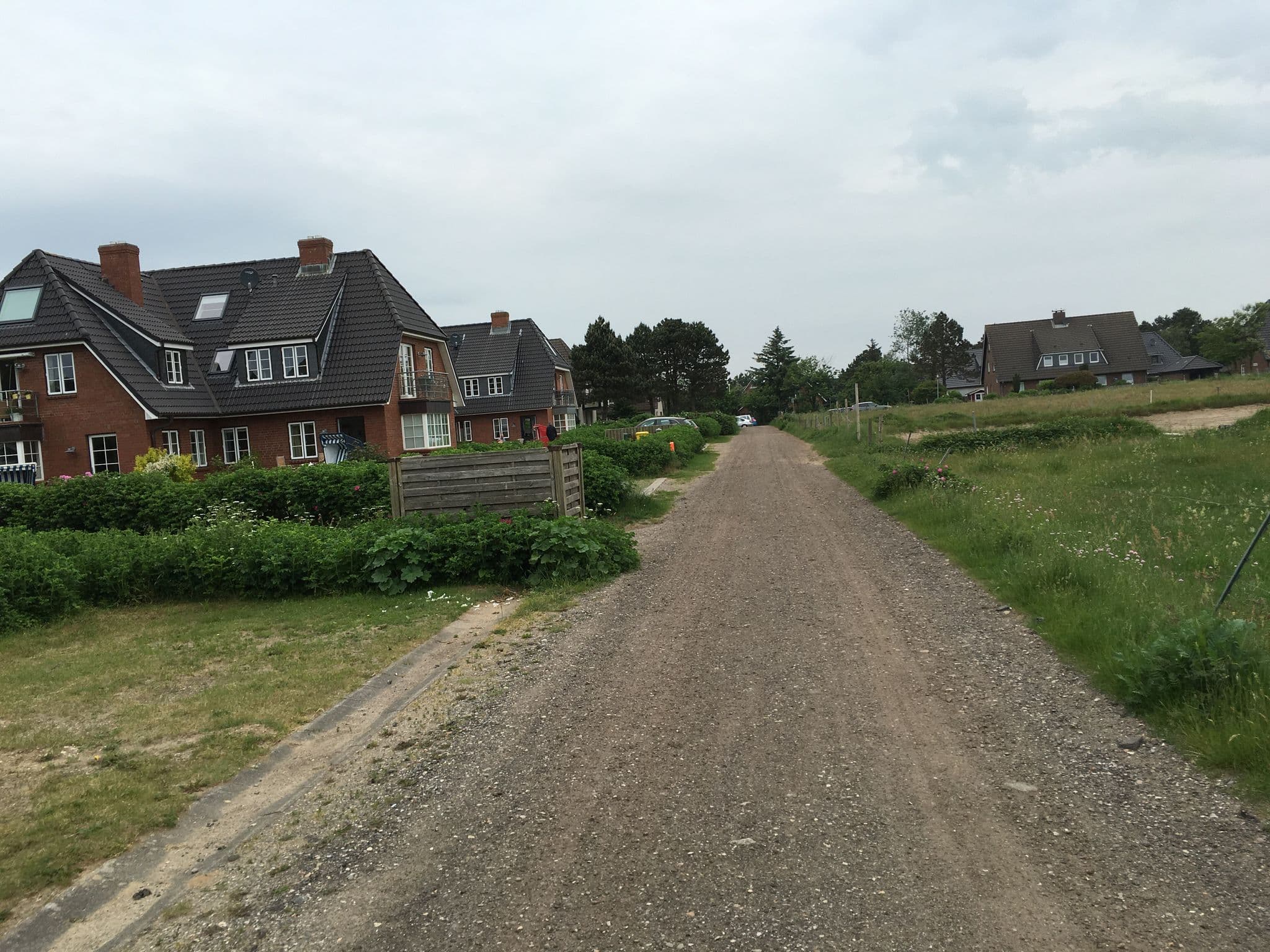 Street view near Haus Heckenrose, Wyk auf Föhr