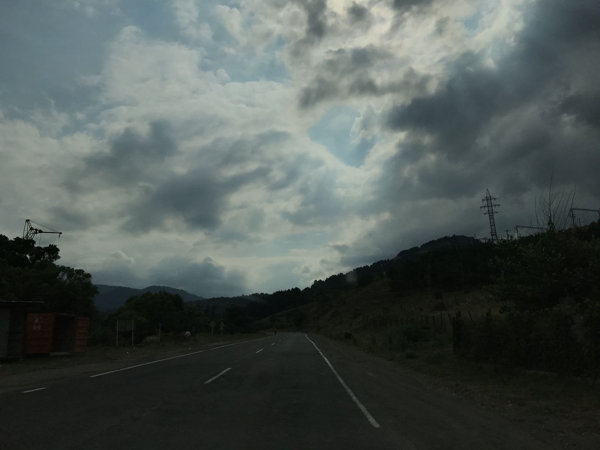 Street view near Nirvana, Dilijan