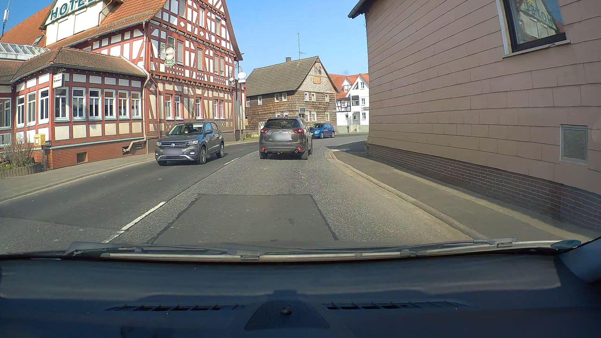 Street view near Hotel Zur Schmiede, Alsfeld — © poxonline (CC BY-SA · Mapillary)