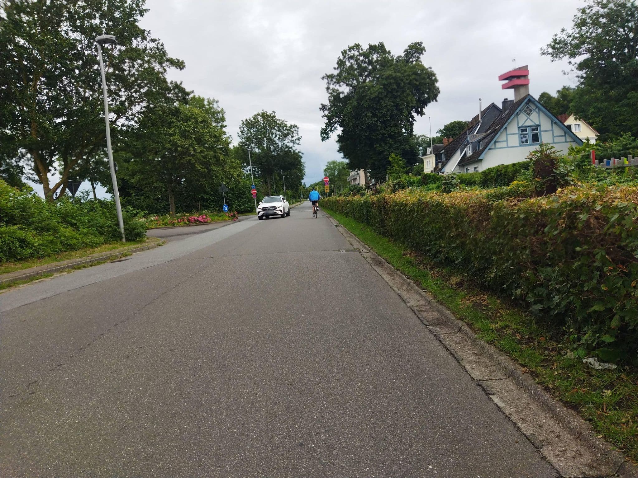 Street view near Haus Fördeblick, Eckernförde — © changchun1 (CC BY-SA · Mapillary)