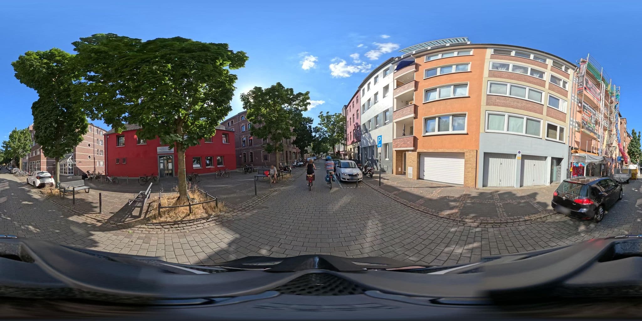 Street view near Hotel Elsass, Neustadt/Süd — © popball (CC BY-SA · Mapillary)
