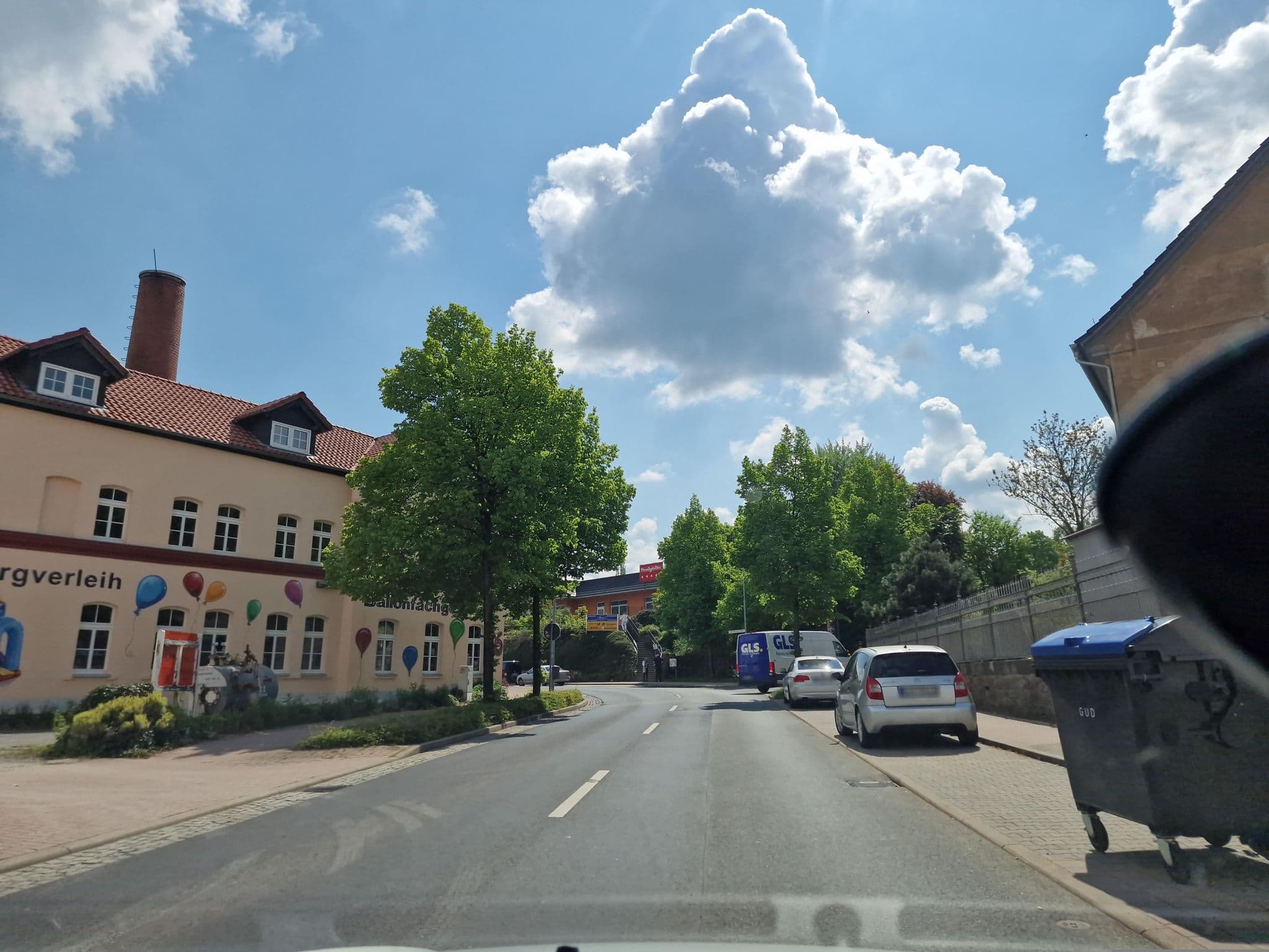 Street view near my CITY HOTEL, Eisenberg — © canislupus (CC BY-SA · Mapillary)