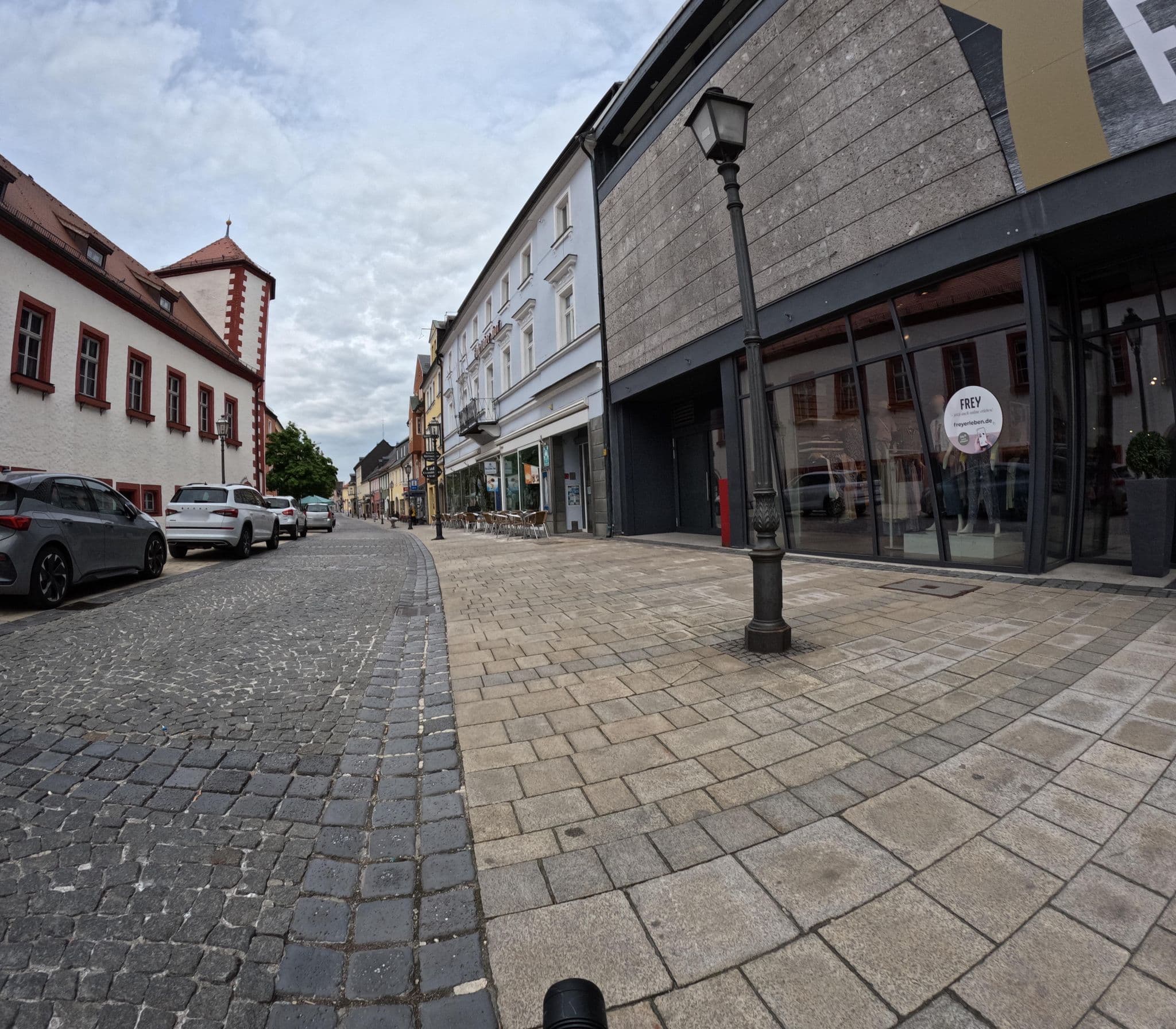 Street view near Bairischer Hof, Marktredwitz — © kopra (CC BY-SA · Mapillary)