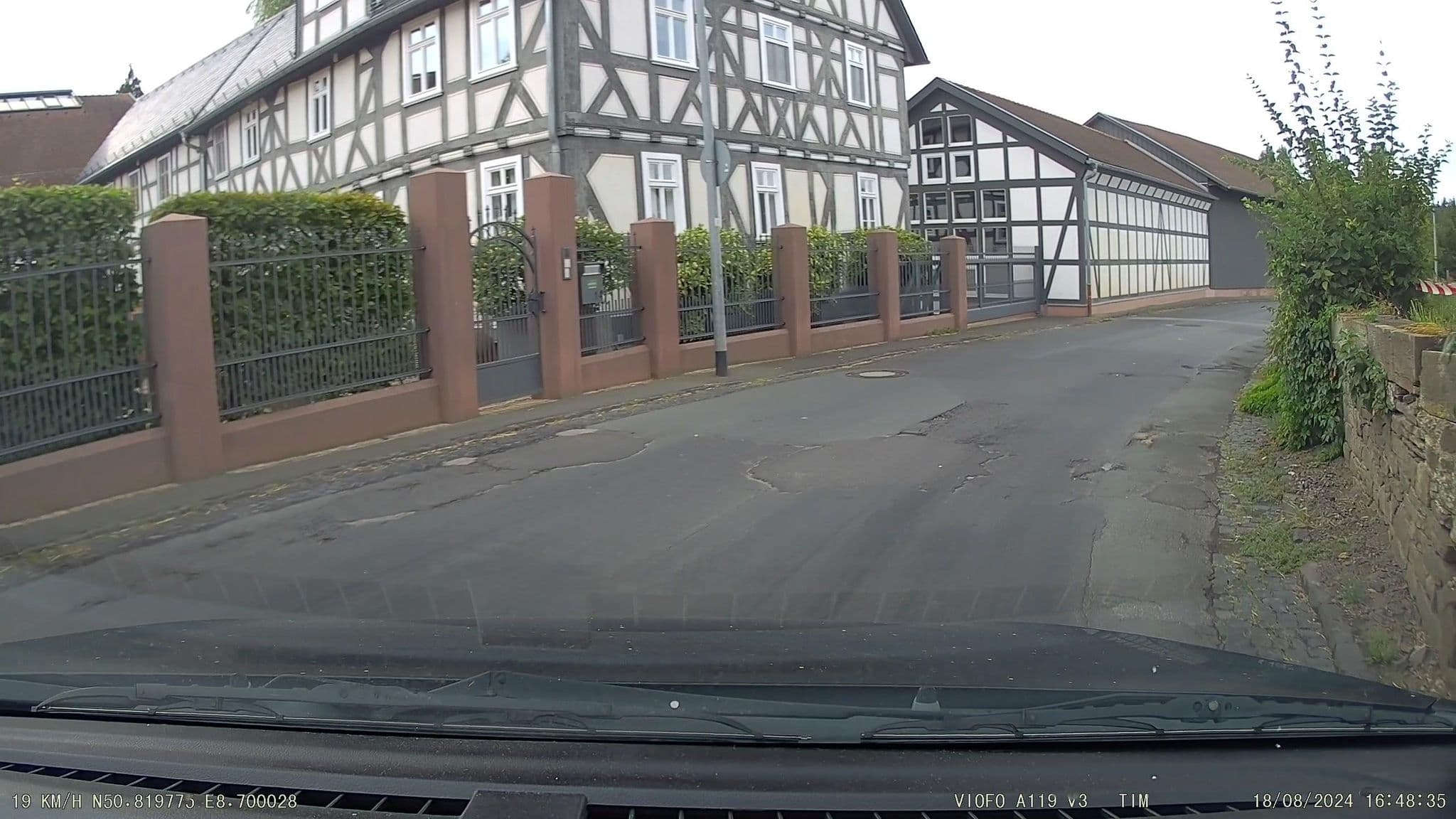 Street view near Schlafgut, Wehrda — © tim3003 (CC BY-SA · Mapillary)