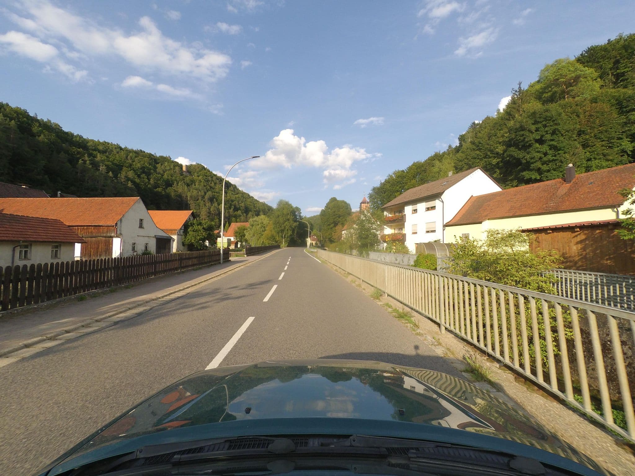 Street view near Privatpension Ingrid Sperber, Hirschbach — © wegavision (CC BY-SA · Mapillary)