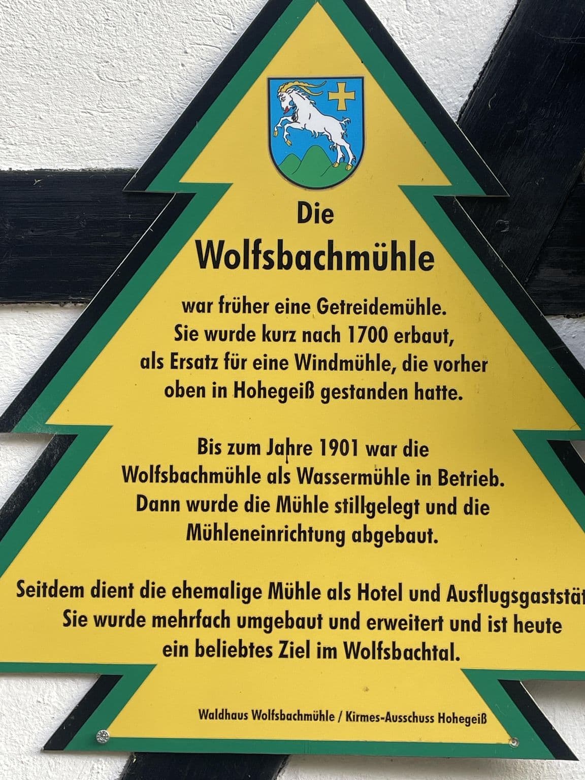 Street view near Waldhaus Wolfsbachmühle, Zorge — © surveyor99 (CC BY-SA · Mapillary)