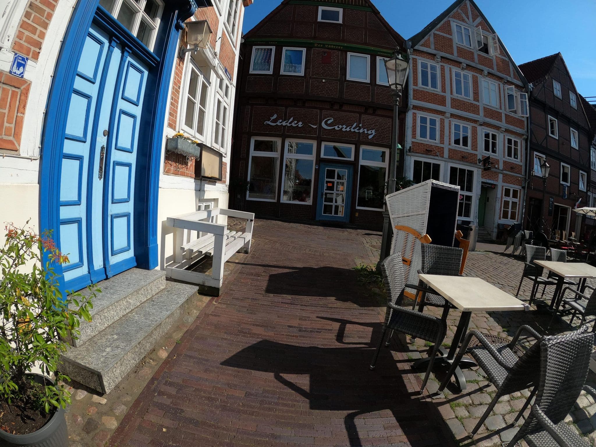 Street view near Hotel Am Fischmarkt, Hansestadt Stade — © macsico (CC BY-SA · Mapillary)