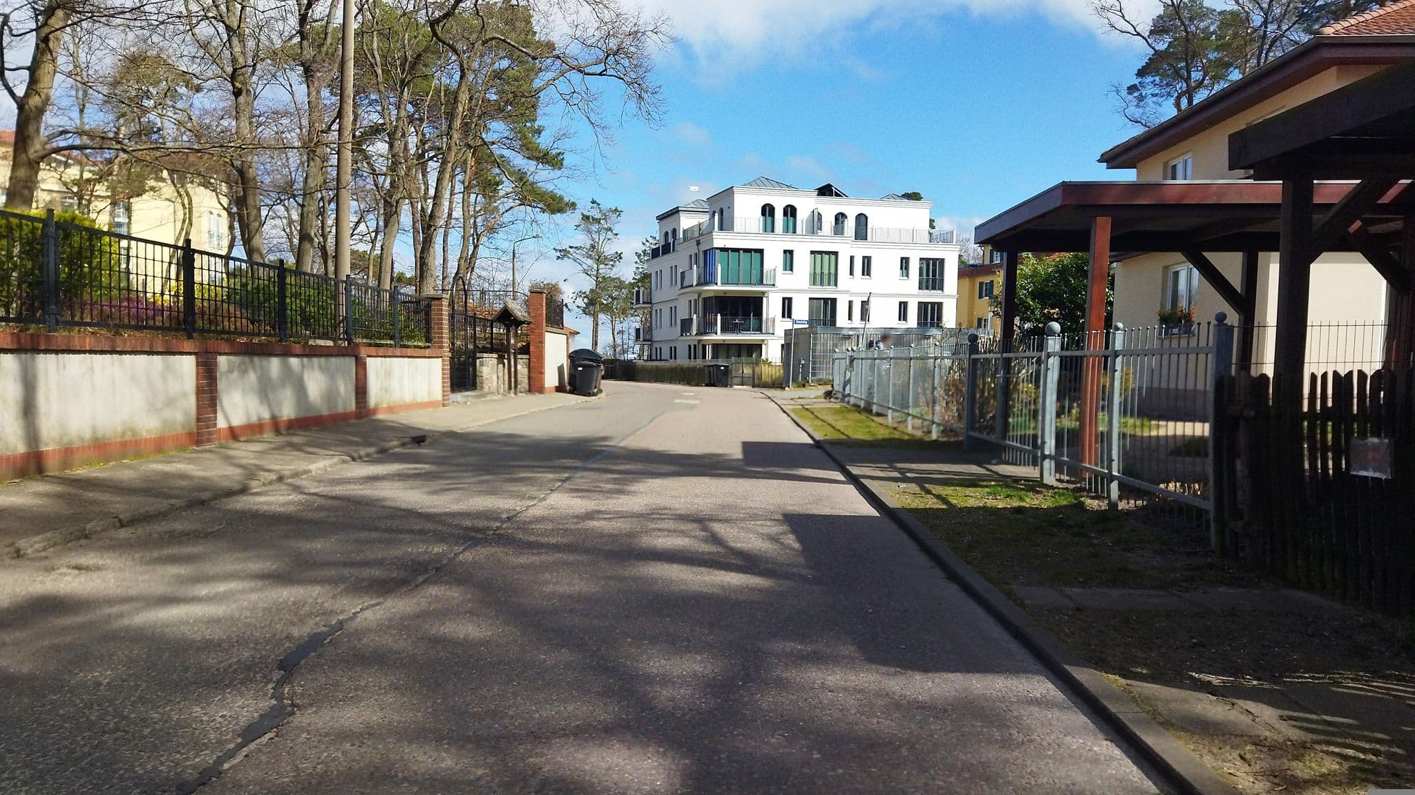 Street view near Landhaus Wilkens, Sellin