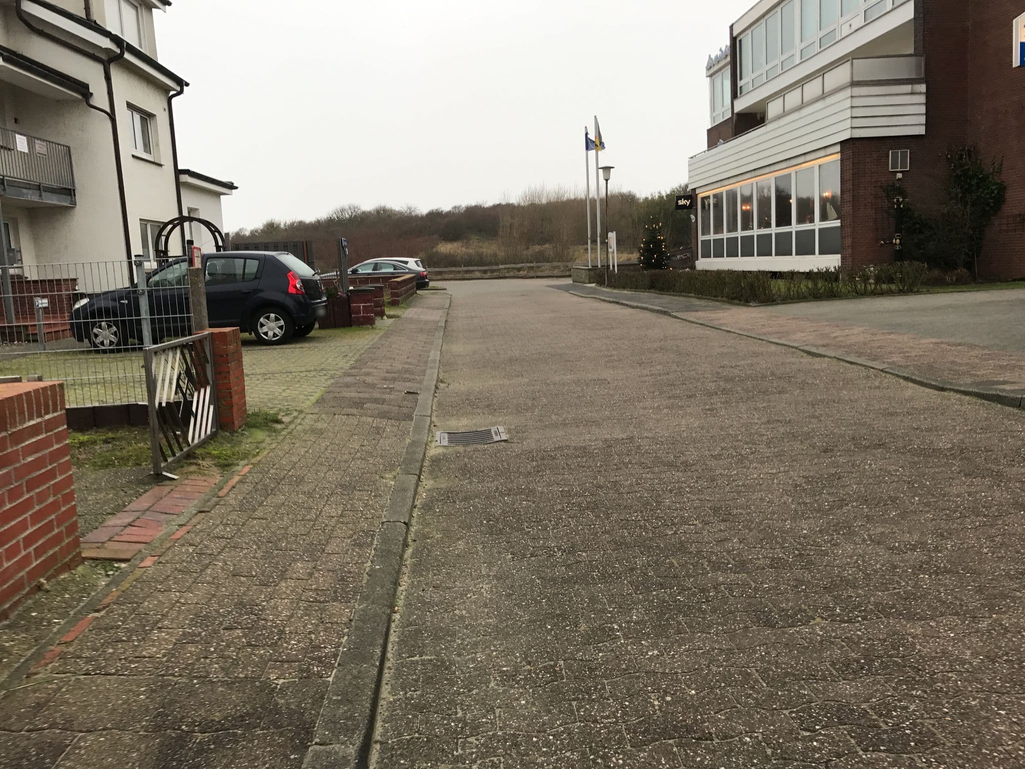 Street view near Das Miramar, Borkum