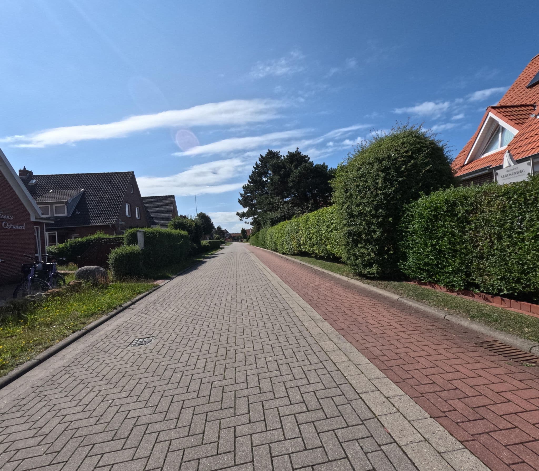 Street view near Haus Ostwind, Langeoog — © rempshaener (CC BY-SA · Mapillary)