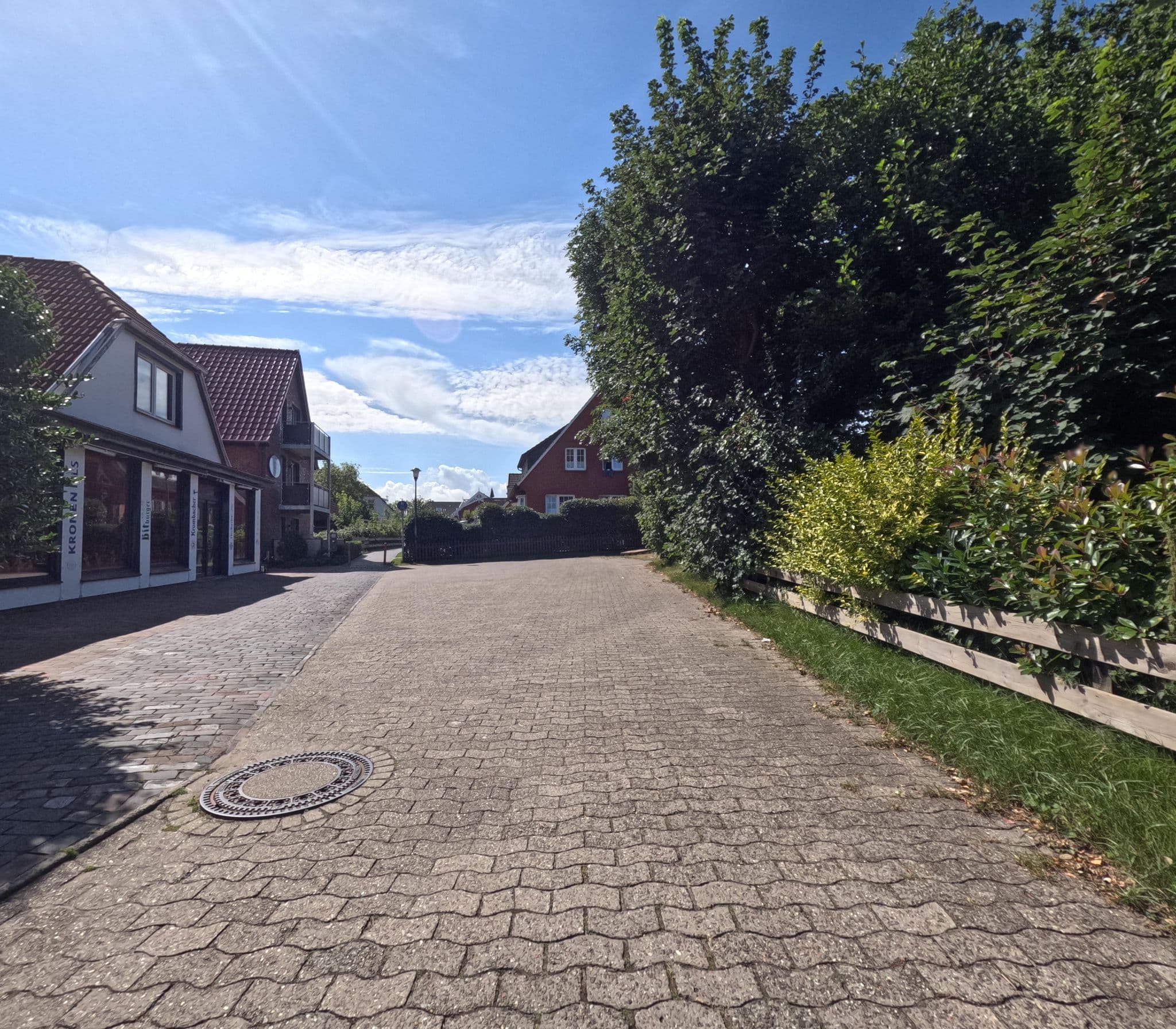 Street view near dat oll Beerkutscherhuus, Langeoog