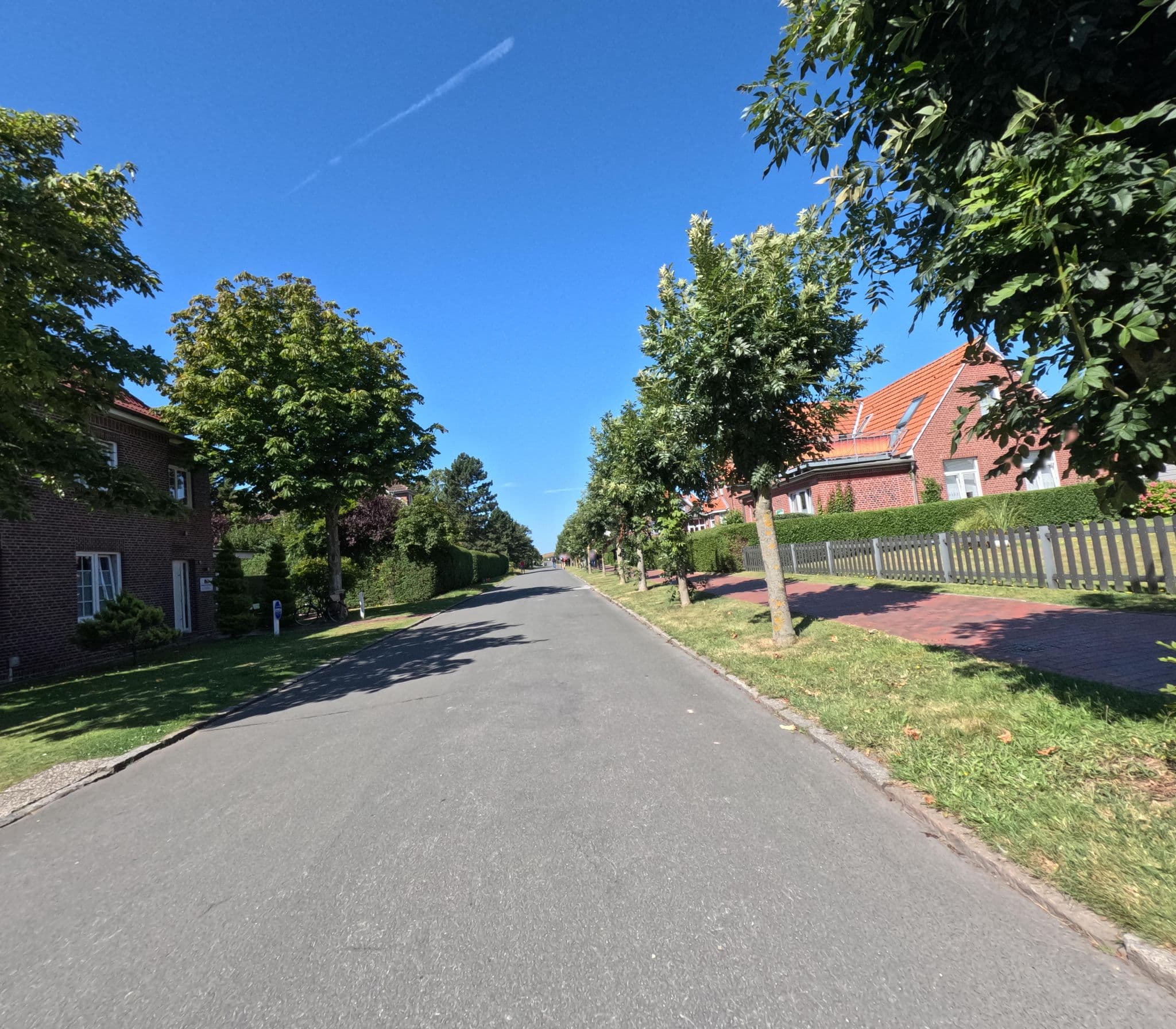 Street view near Haus Kalmar, Langeoog