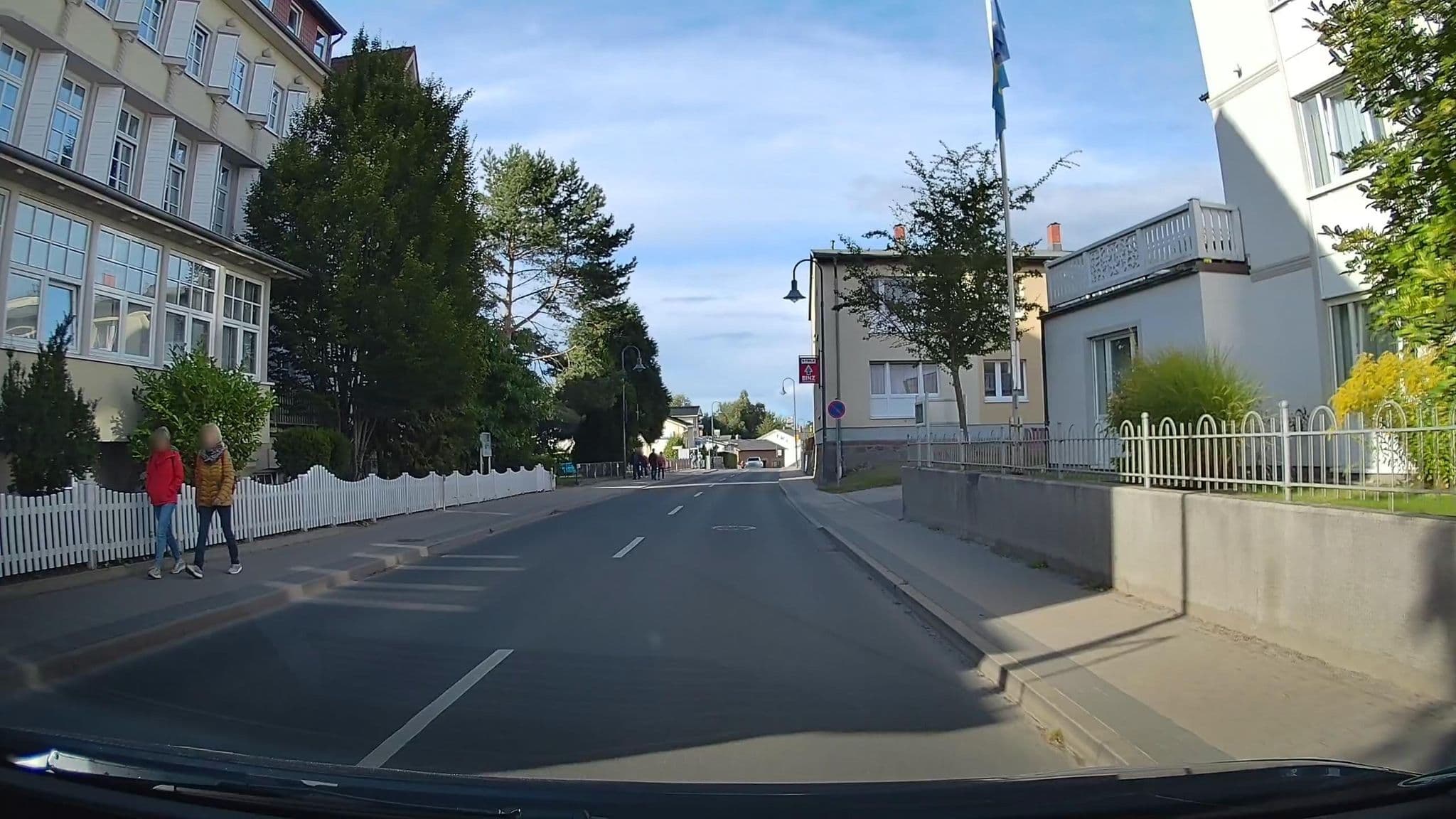 Street view near Haus Godewind, Ostseebad Binz