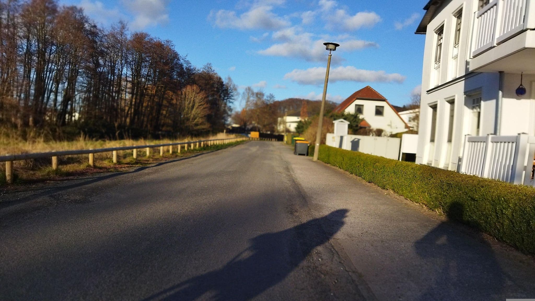 Street view near Villa Daphne, Ostseebad Binz