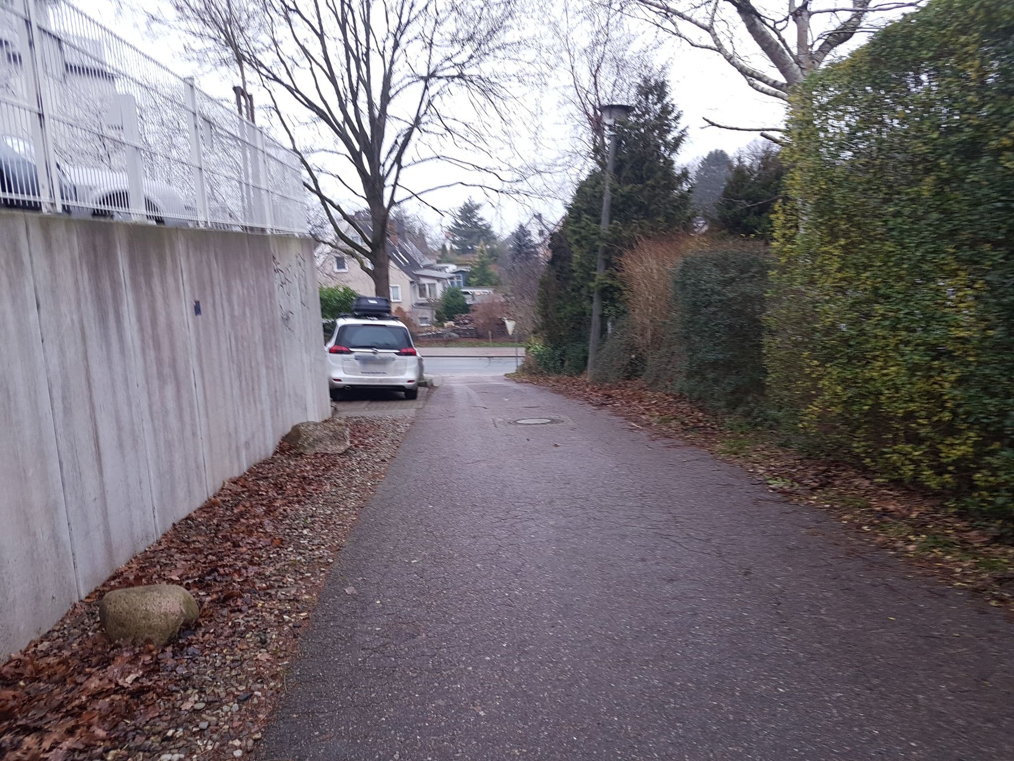 Street view near Villa Malte, Ostseebad Binz