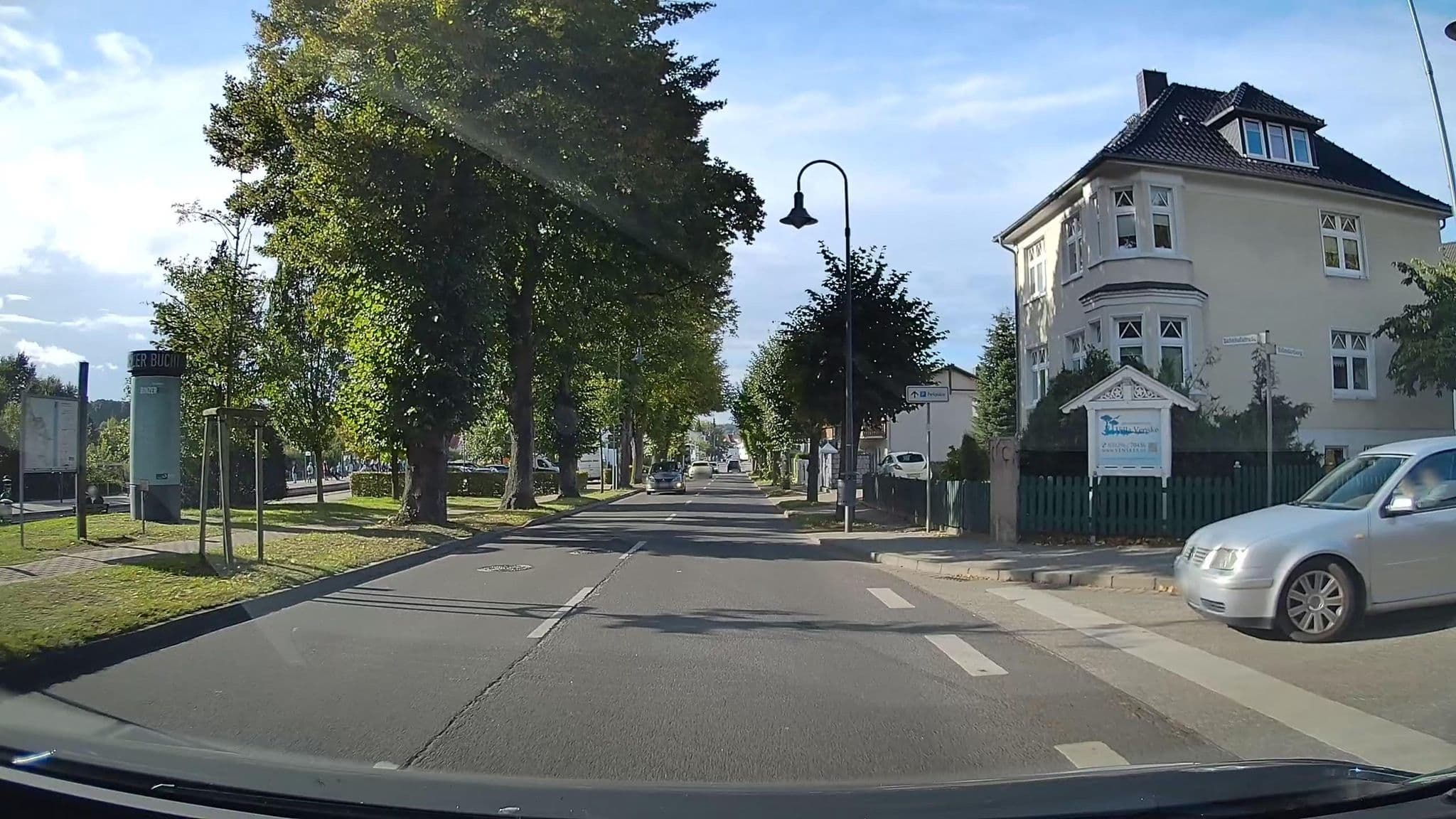 Street view near Villa Venske, Ostseebad Binz