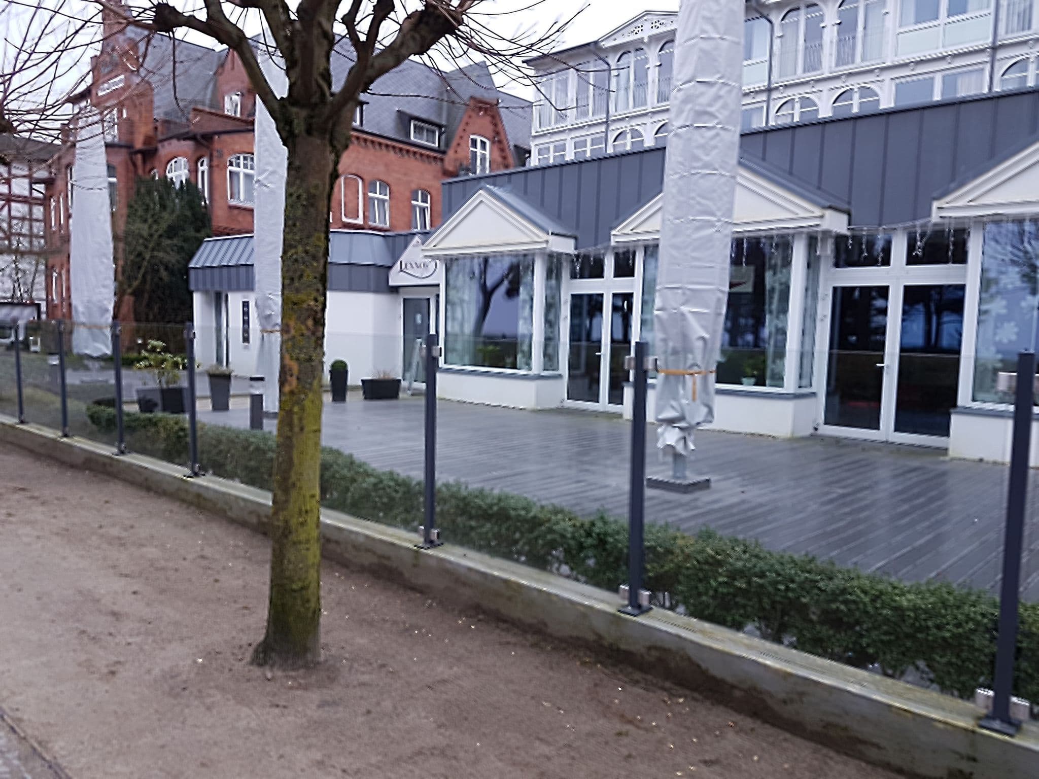 Street view near Villa Freia, Ostseebad Binz