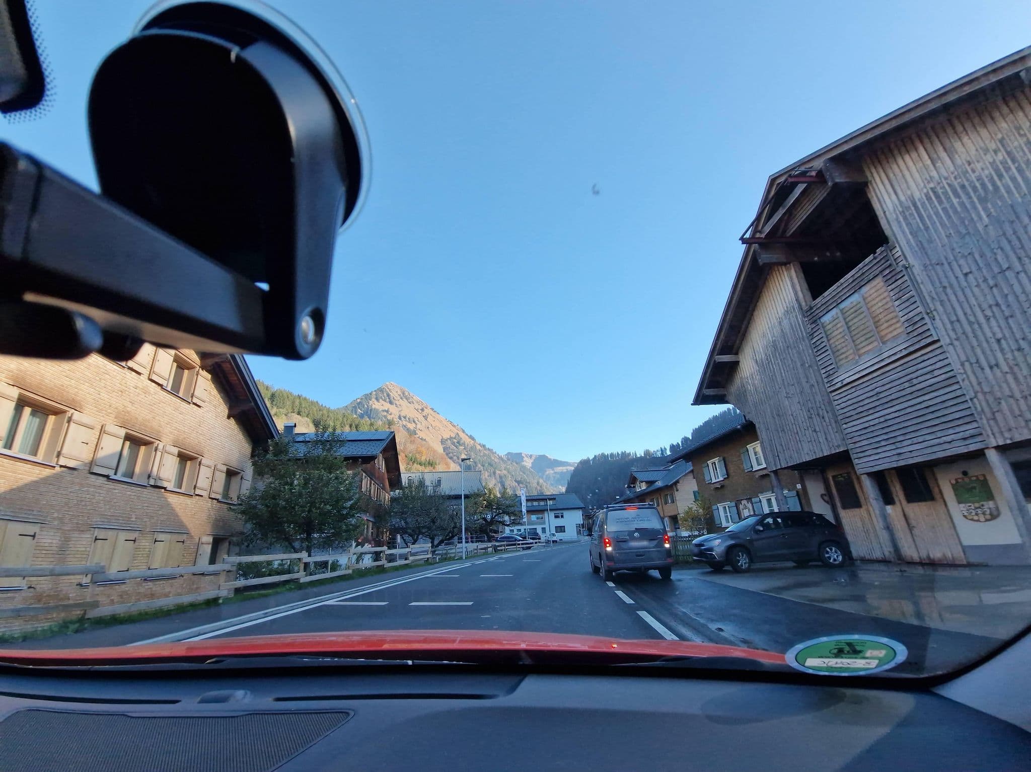 Street view near Haus Schnell, Bizau — © mcliquid (CC BY-SA · Mapillary)