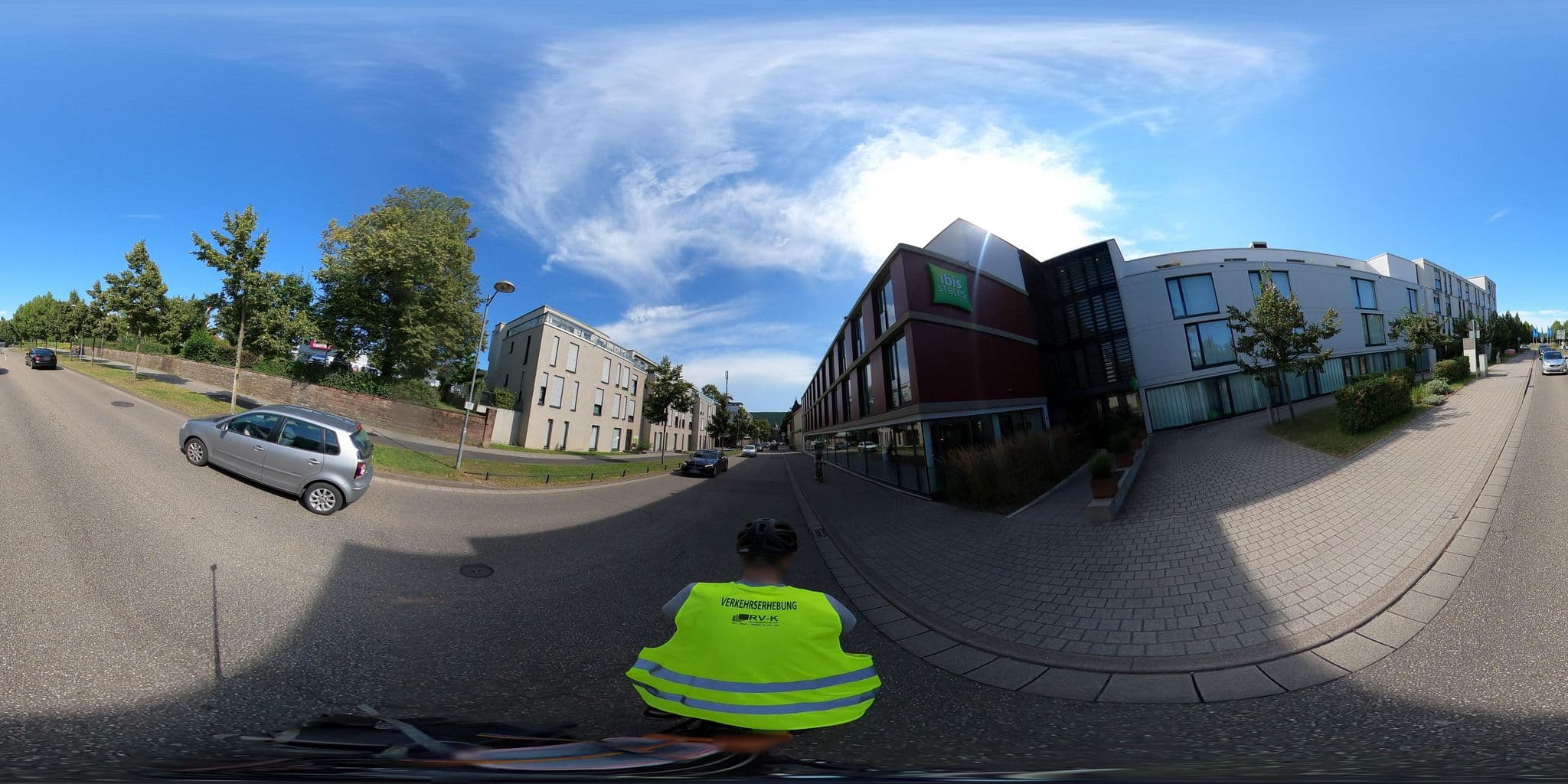 Street view near ibis Styles Karlsruhe Ettlingen, Ettlingen — © RadNETZ (CC BY-SA · Mapillary)