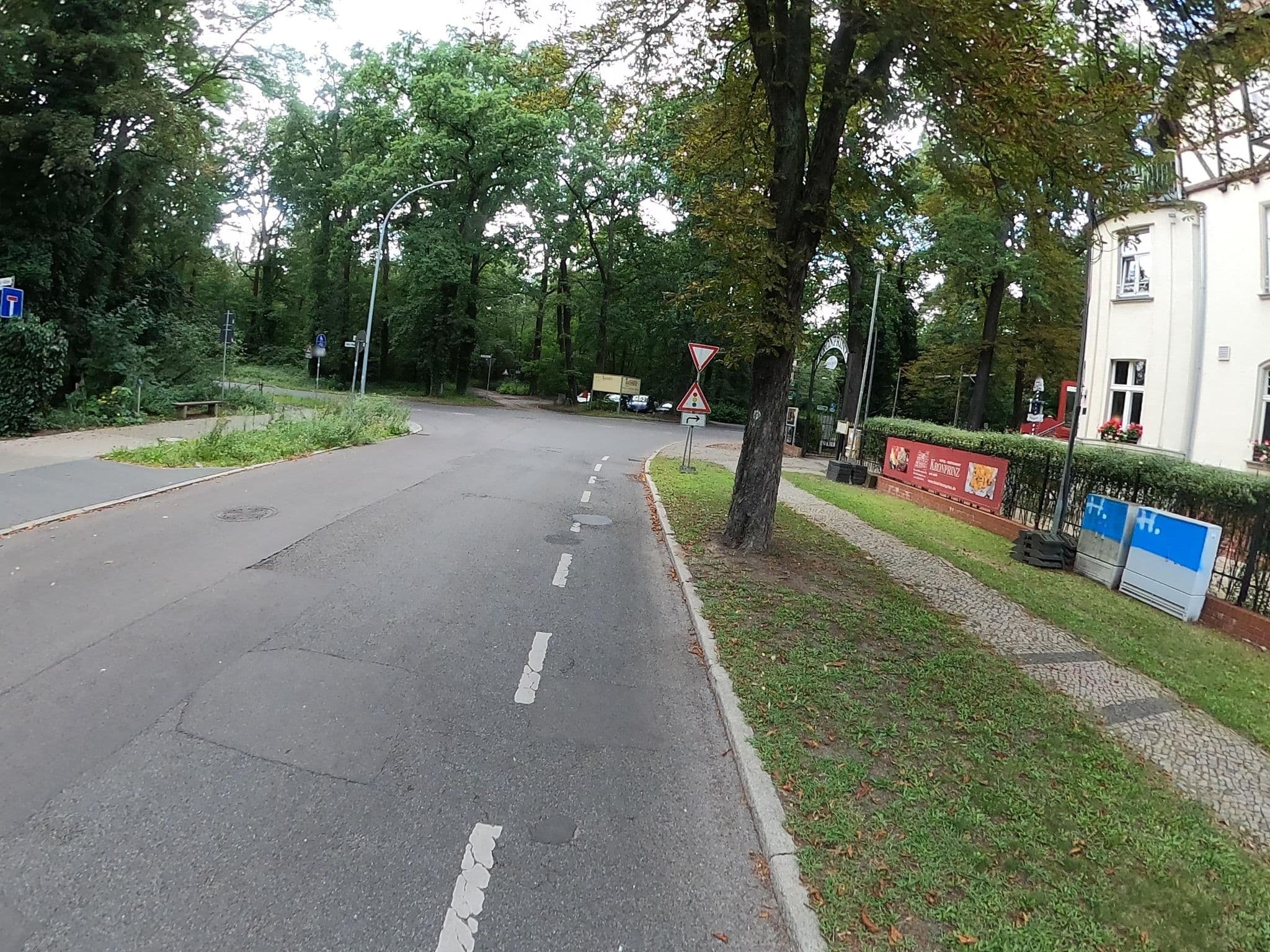 Street view near Kronprinz, Falkensee — © ADFC-FKS (CC BY-SA · Mapillary)