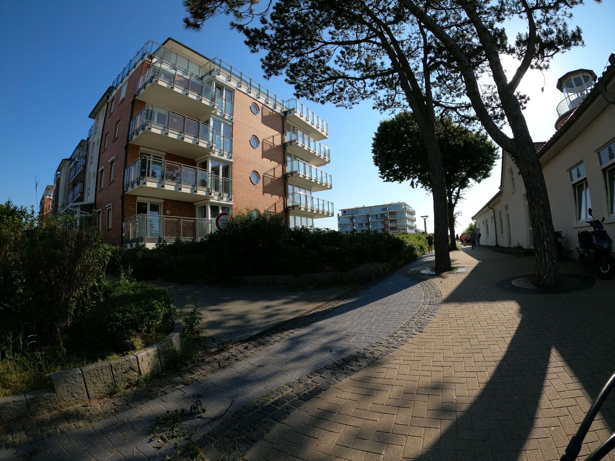 Street view near Haus Meeresbrandung, Cuxhaven
