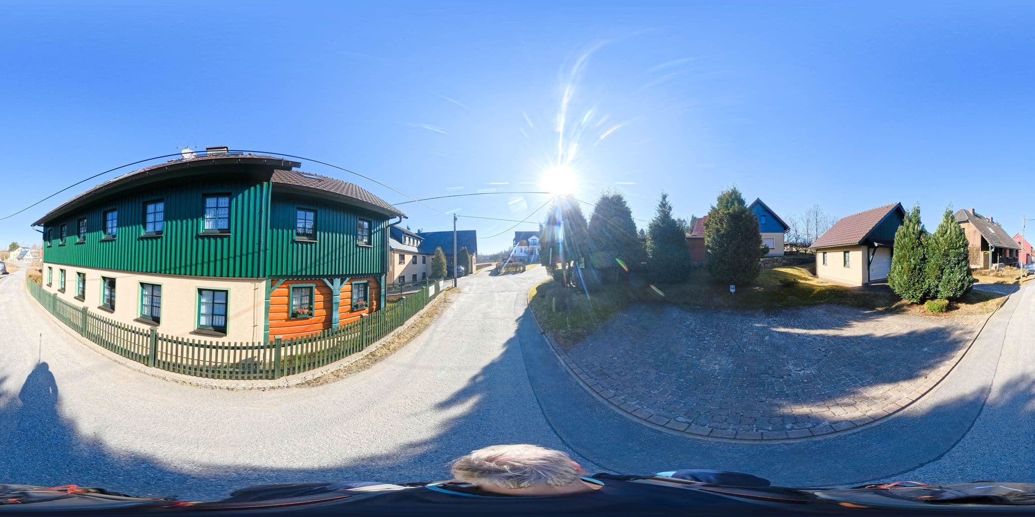Street view near Landhaus "Zum Flößer", Sebnitz — © Hol_Ger (CC BY-SA · Mapillary)