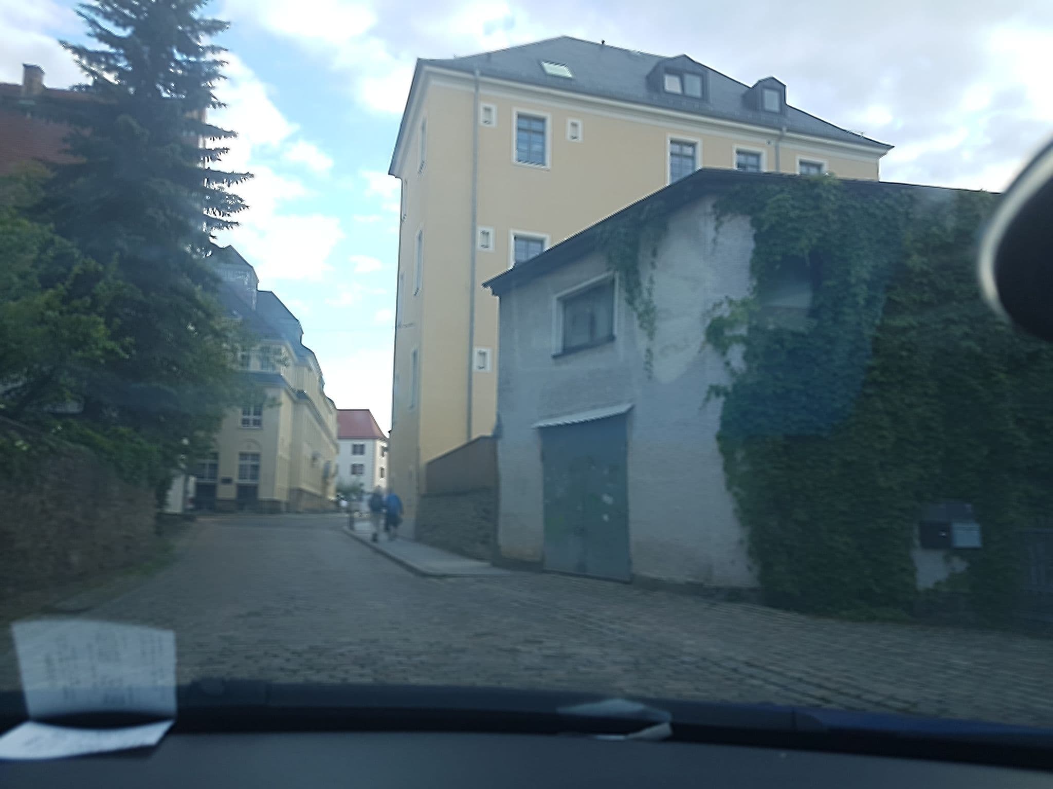 Street view near Hotel Freyhof, Freiberg — © nase101 (CC BY-SA · Mapillary)