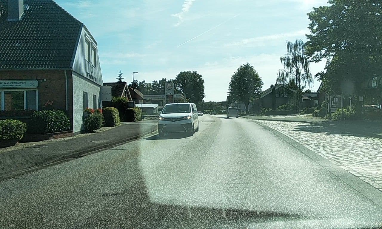 Street view near De Aalversuper, Fockbek — © hoeckie (CC BY-SA · Mapillary)