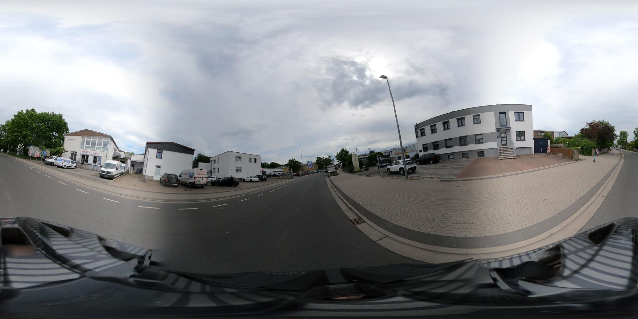 Street view near Aalto Hotel Garni, Langenhagen — © Nortix (CC BY-SA · Mapillary)