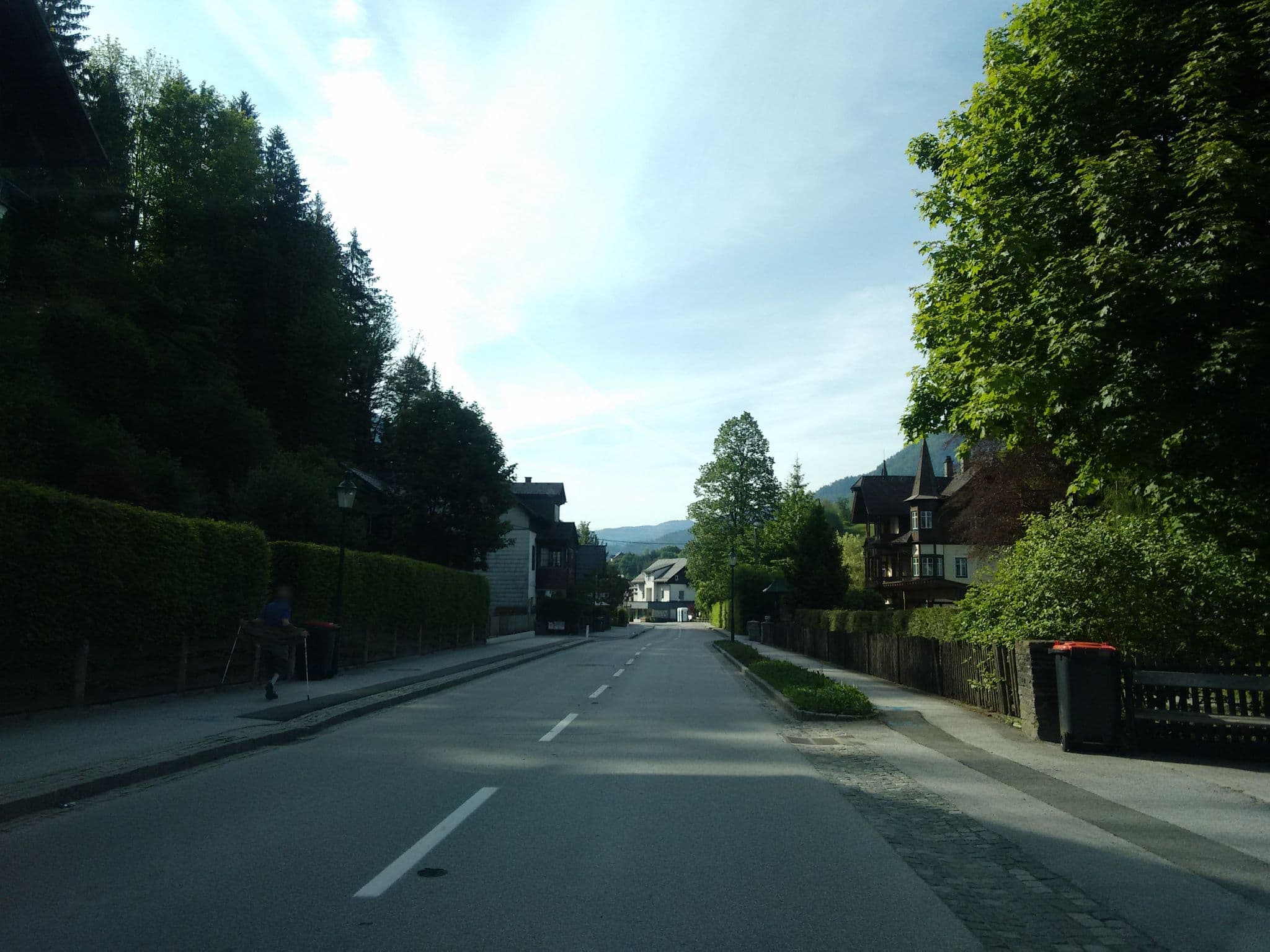 Street view near Villa Kristina, Bad Aussee