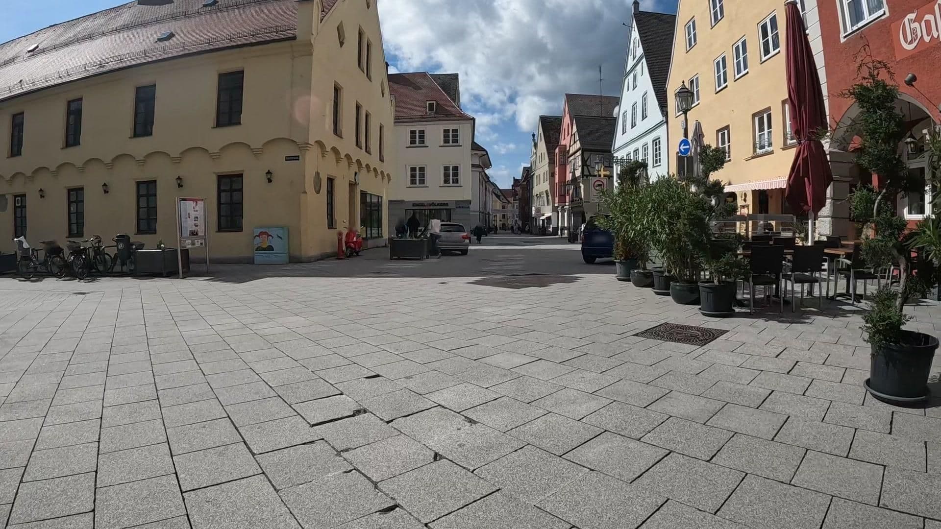 Street view near Zum Schwanen, Memmingen — © grynaeno (CC BY-SA · Mapillary)