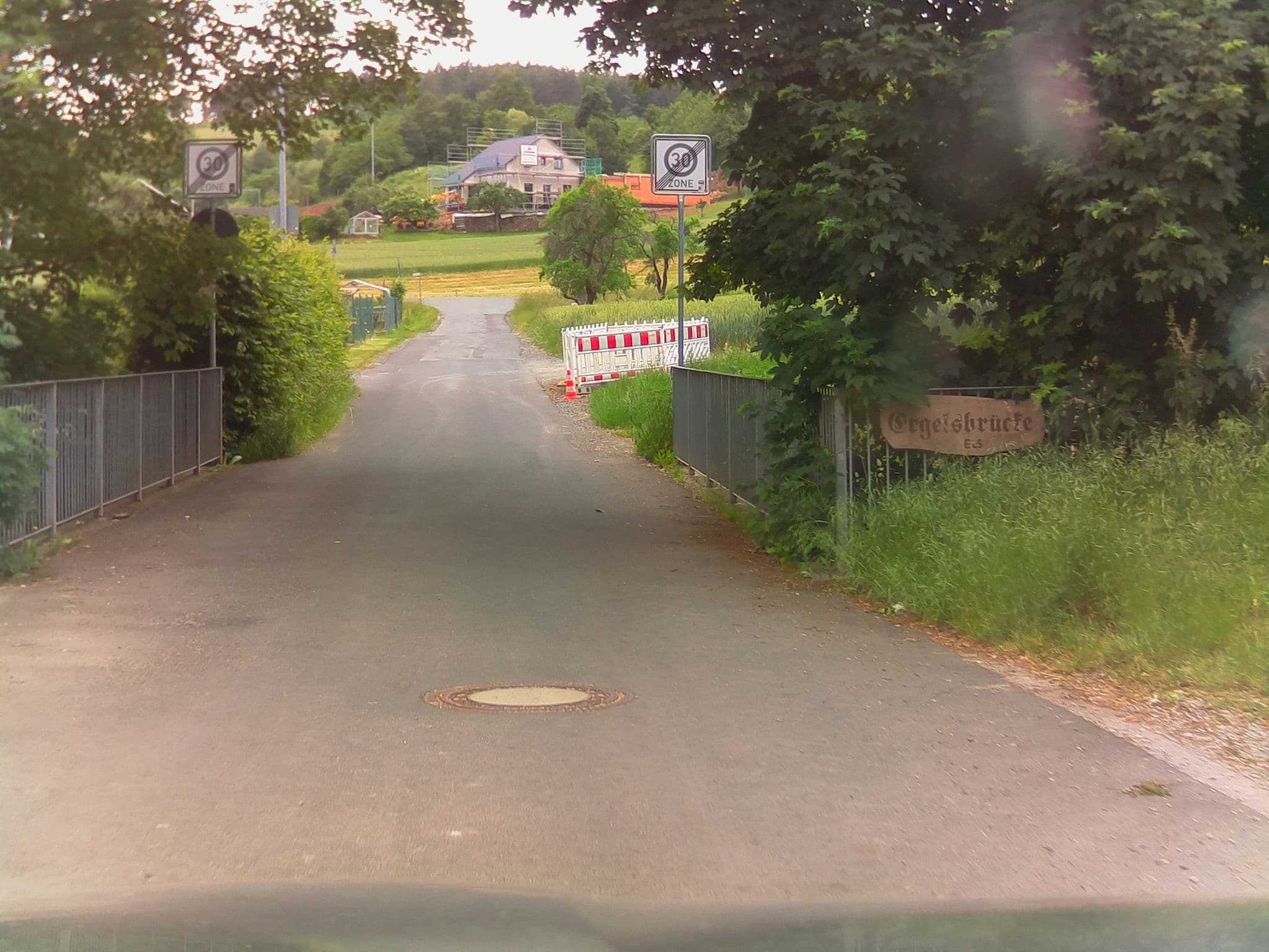 Street view near Reisemobilstellplatz an der Els, Oberelsbach — © ramap (CC BY-SA · Mapillary)
