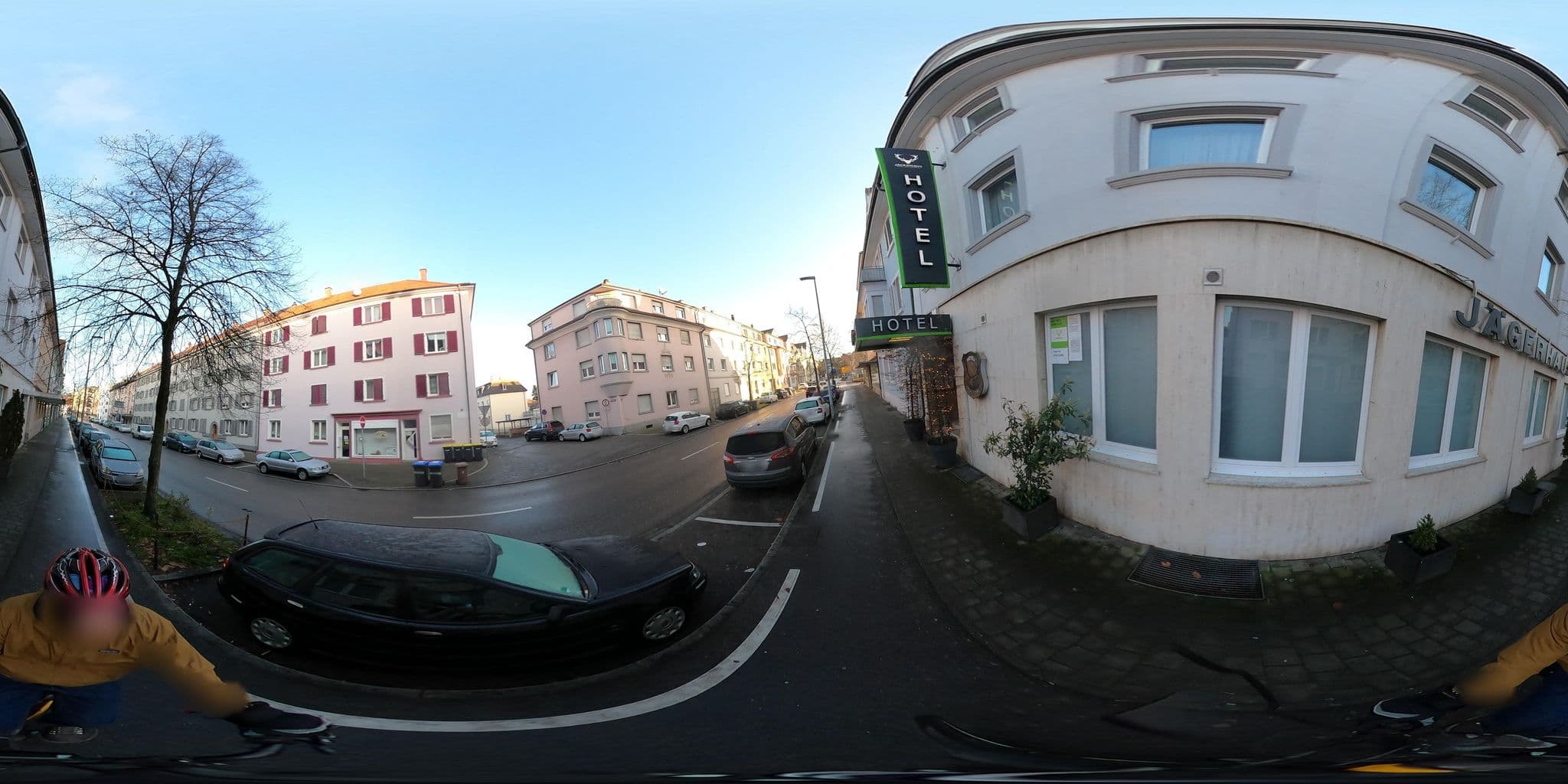 Street view near Jägerhaus, Singen — © RadNETZ (CC BY-SA · Mapillary)