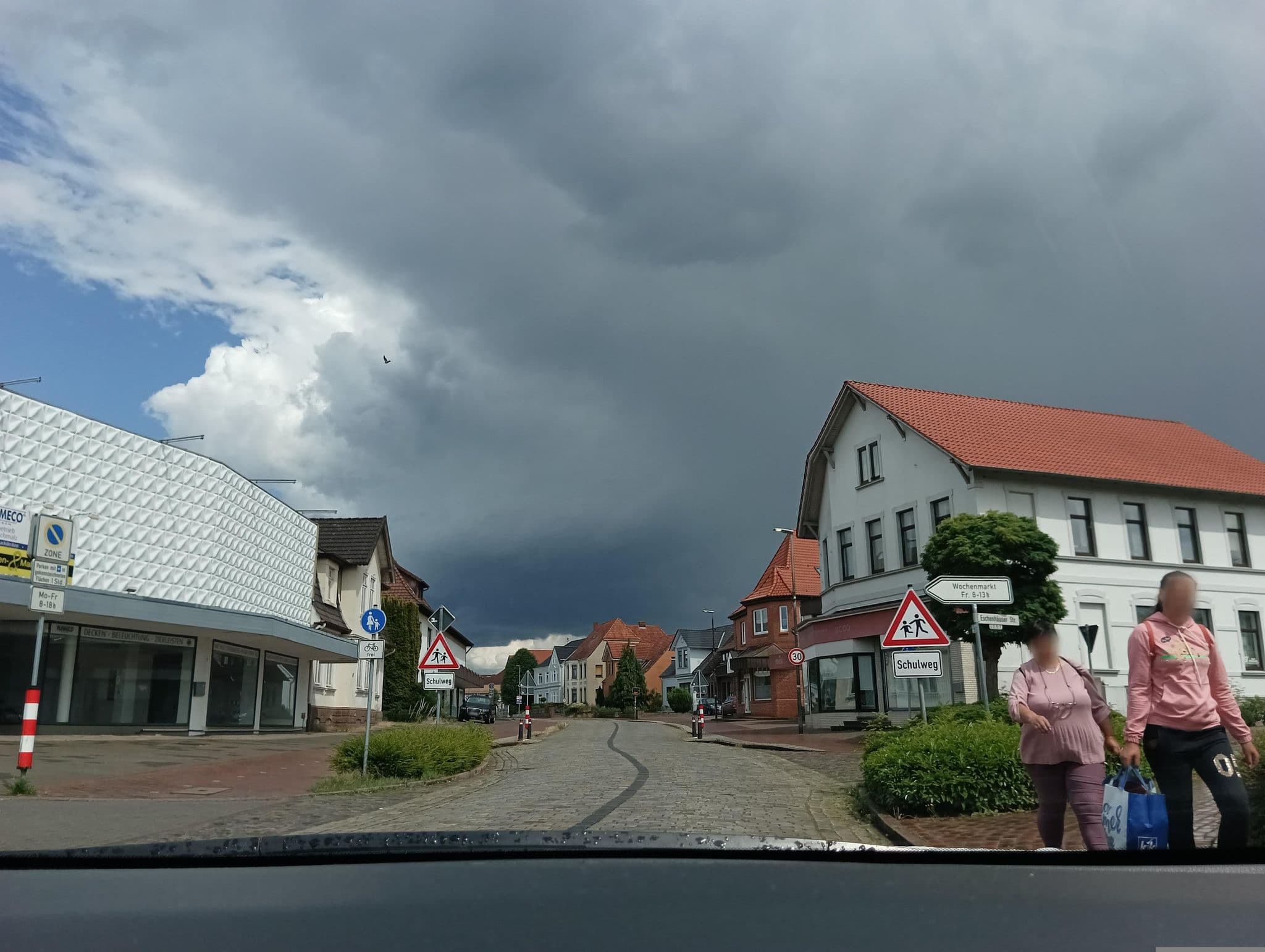 Street view near Frida Hotel & Café, Bassum — © Schnakel76 (CC BY-SA · Mapillary)