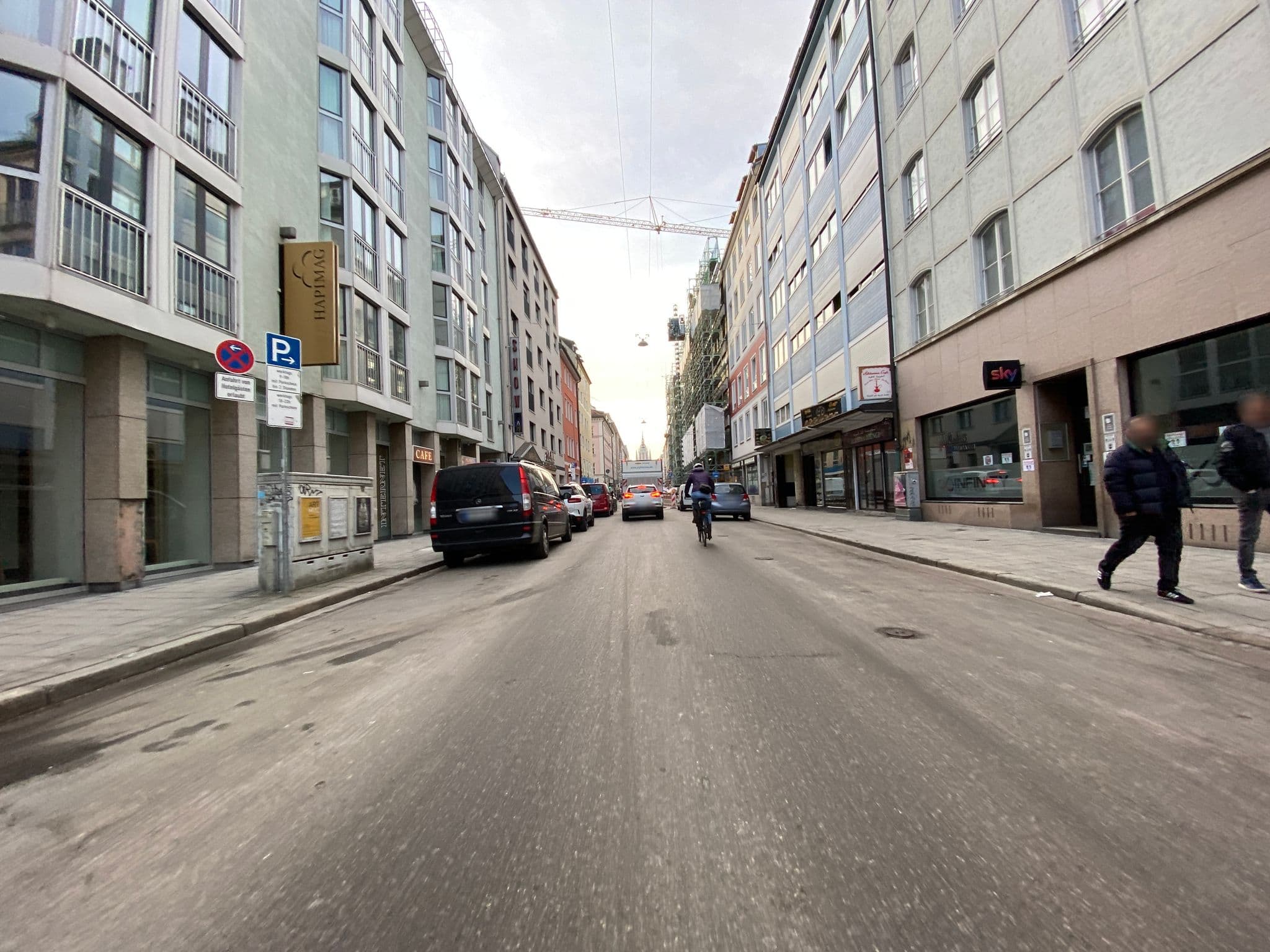 Street view near Hapimag, Munich