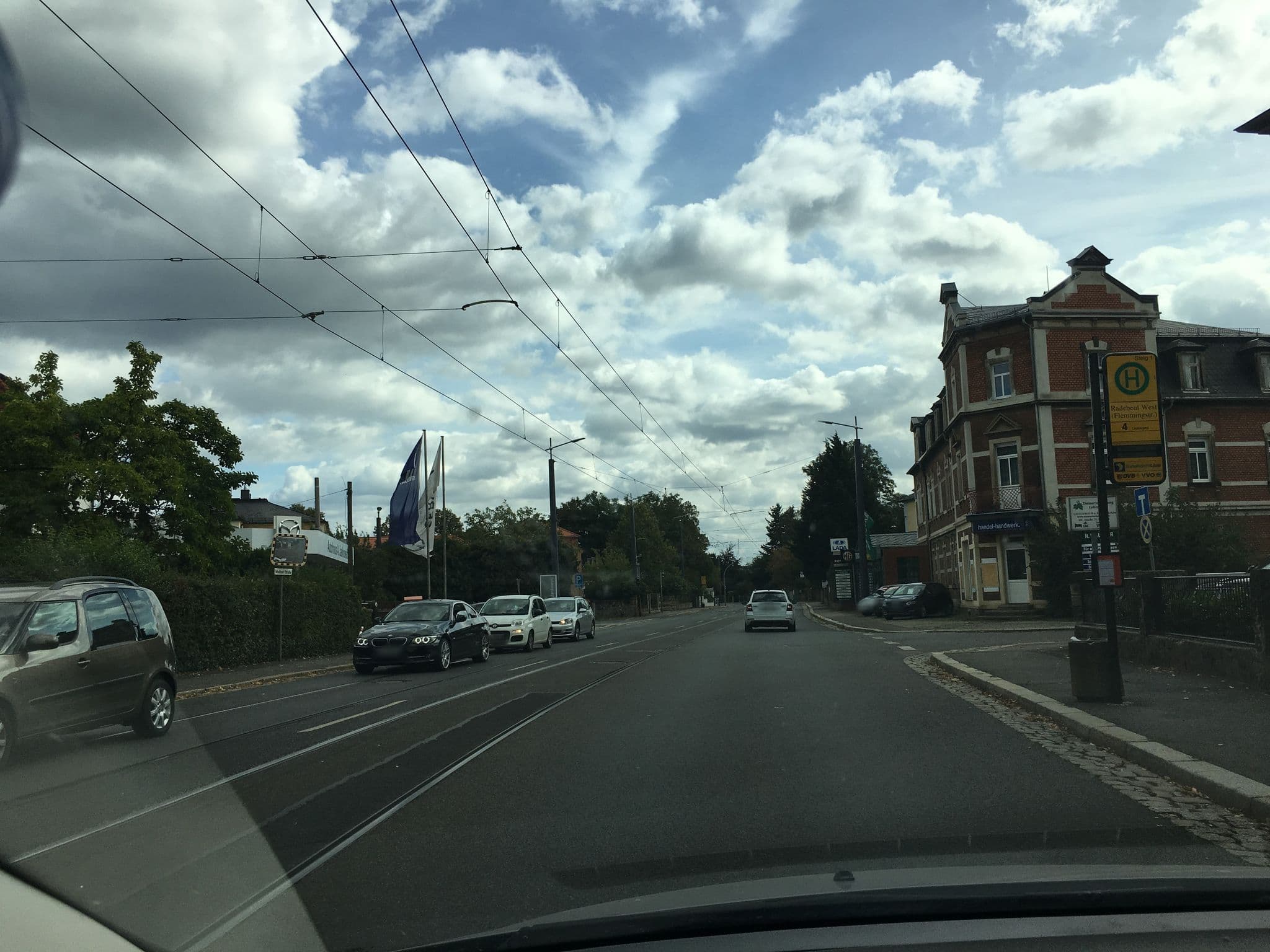 Street view near Pension Lehmann, Radebeul — © bejotel (CC BY-SA · Mapillary)